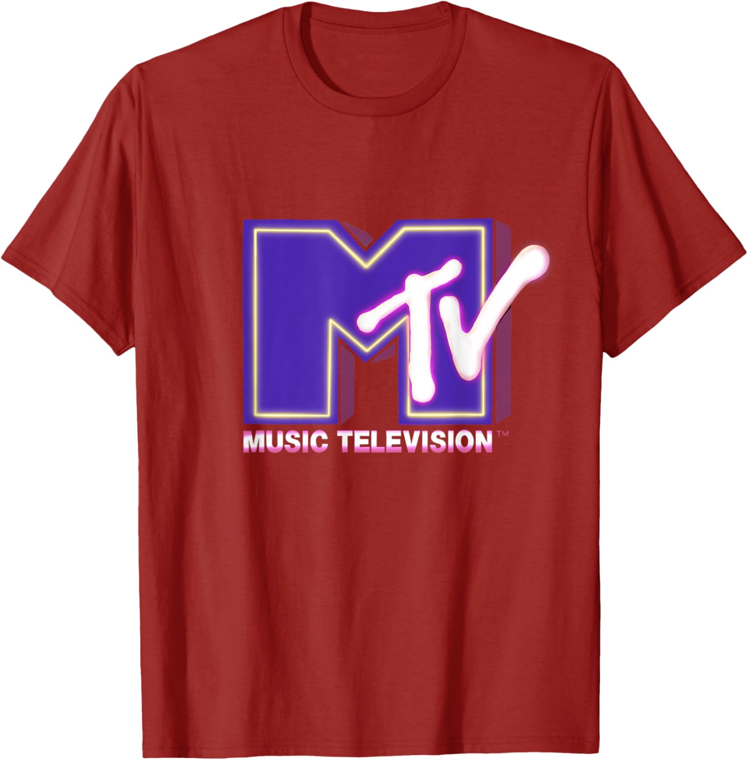 Mademark x MTV Neon Light Logo T-Shirt for Funky Fashion Lovers - 6