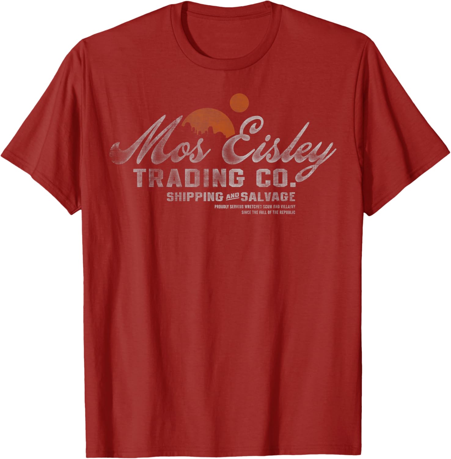 Star Wars Mos Eisley Trading Co T-Shirt for Fans of Galaxy Adventures - 1