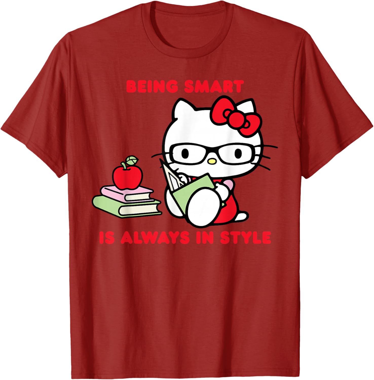 Hello Kitty Smart Is Always In Style Student T-Shirt for Kids - 18