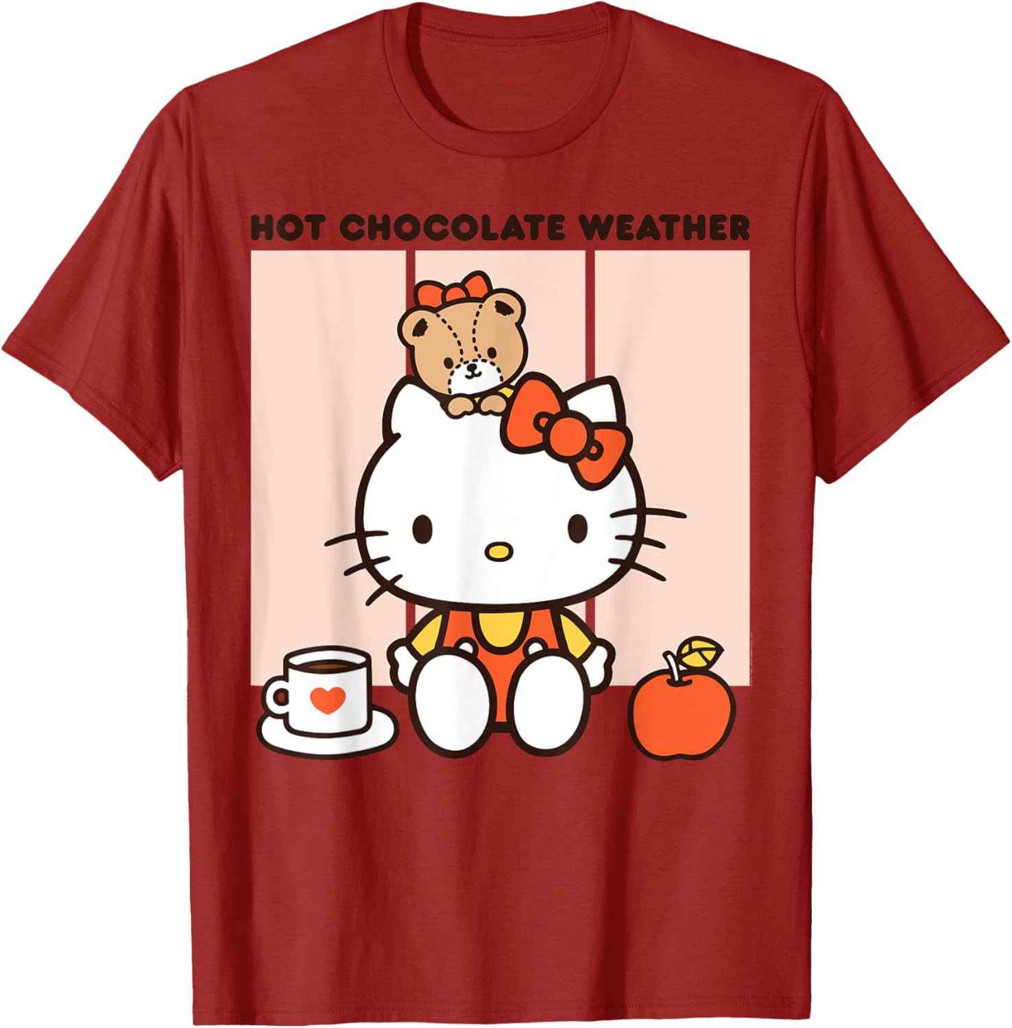 Hello Kitty Hot Chocolate Weather T-Shirt for Cozy Winter Style - 21
