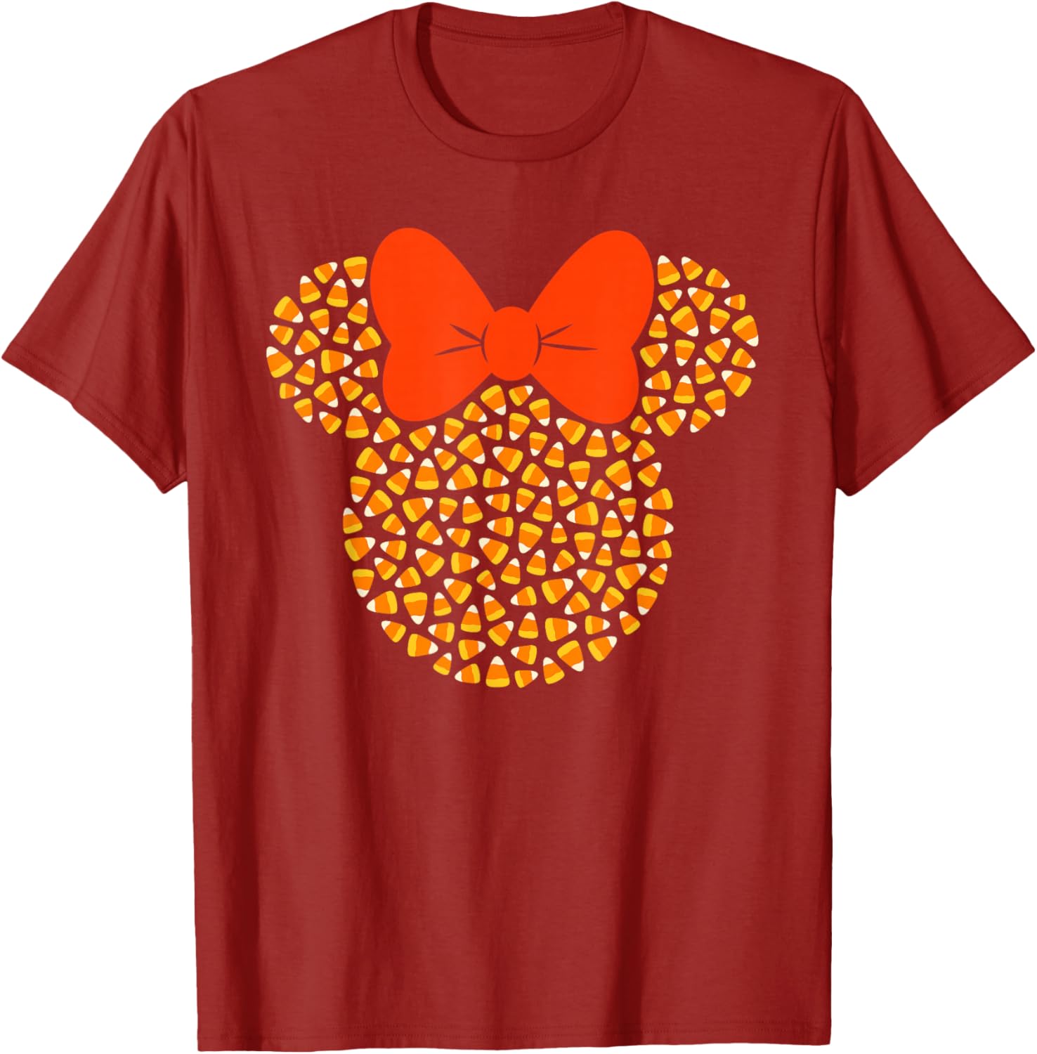 Disney Minnie Mouse Candy Corn Halloween T-Shirt for Fun Fall Celebrations - 19
