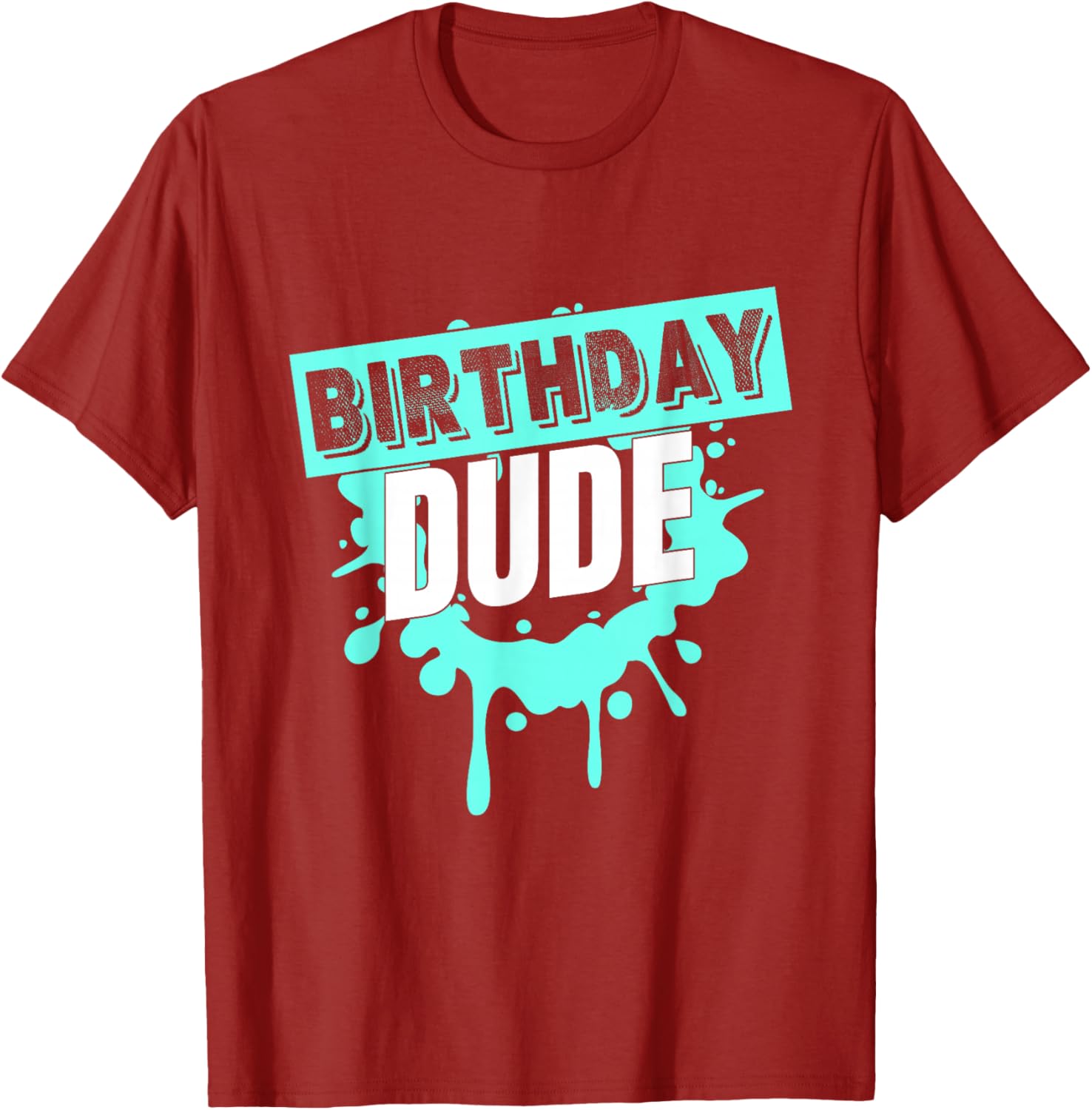 Birthday Dude Graphic Novelty T-Shirt for Boys - Fun Gift Idea - 20