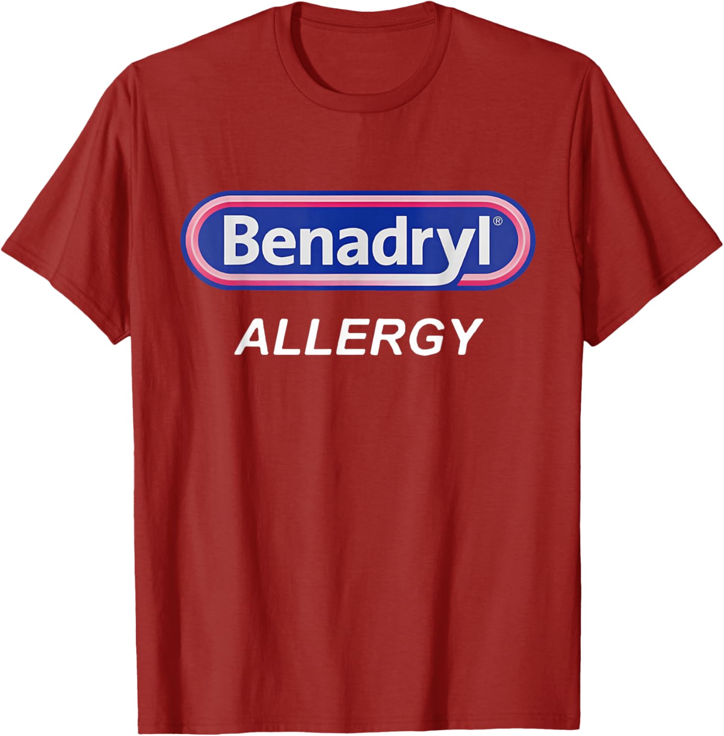 Benadryl Allergy Funny Nurse T-Shirt for Pharmacy Halloween Costume - 15