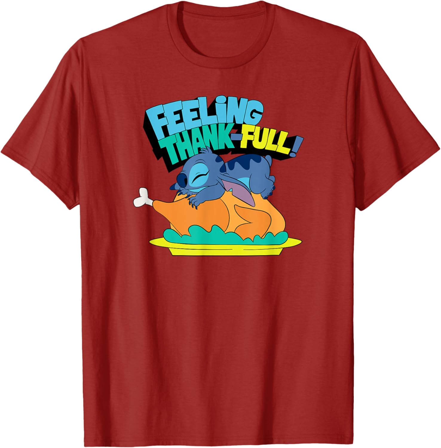 Thanksgiving Turkey Feeling Thank-full T-Shirt for Festive Style - 6