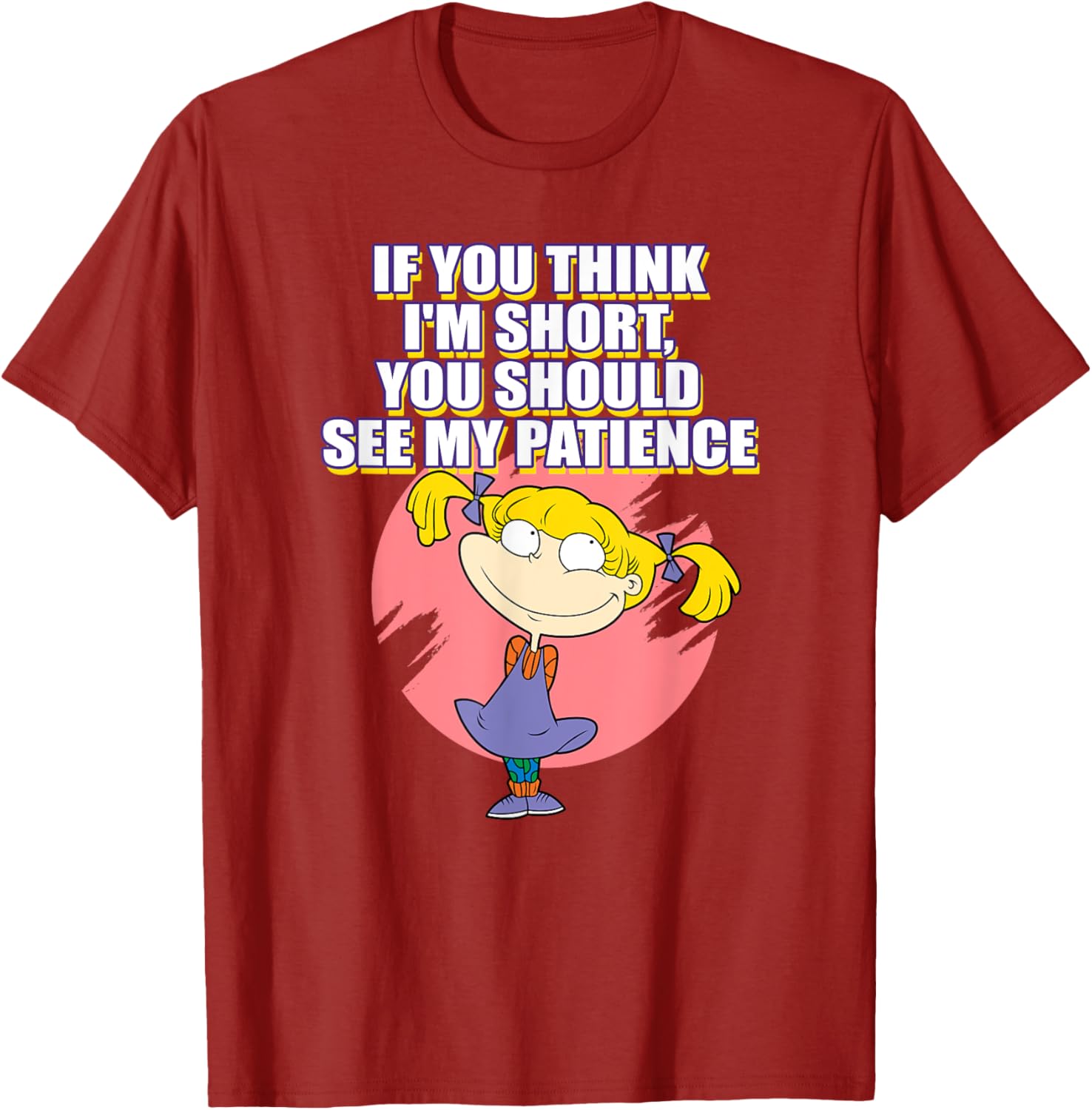 Mademark x Rugrats Angelica Patience T-Shirt for Trendy Kids Fashion - 5