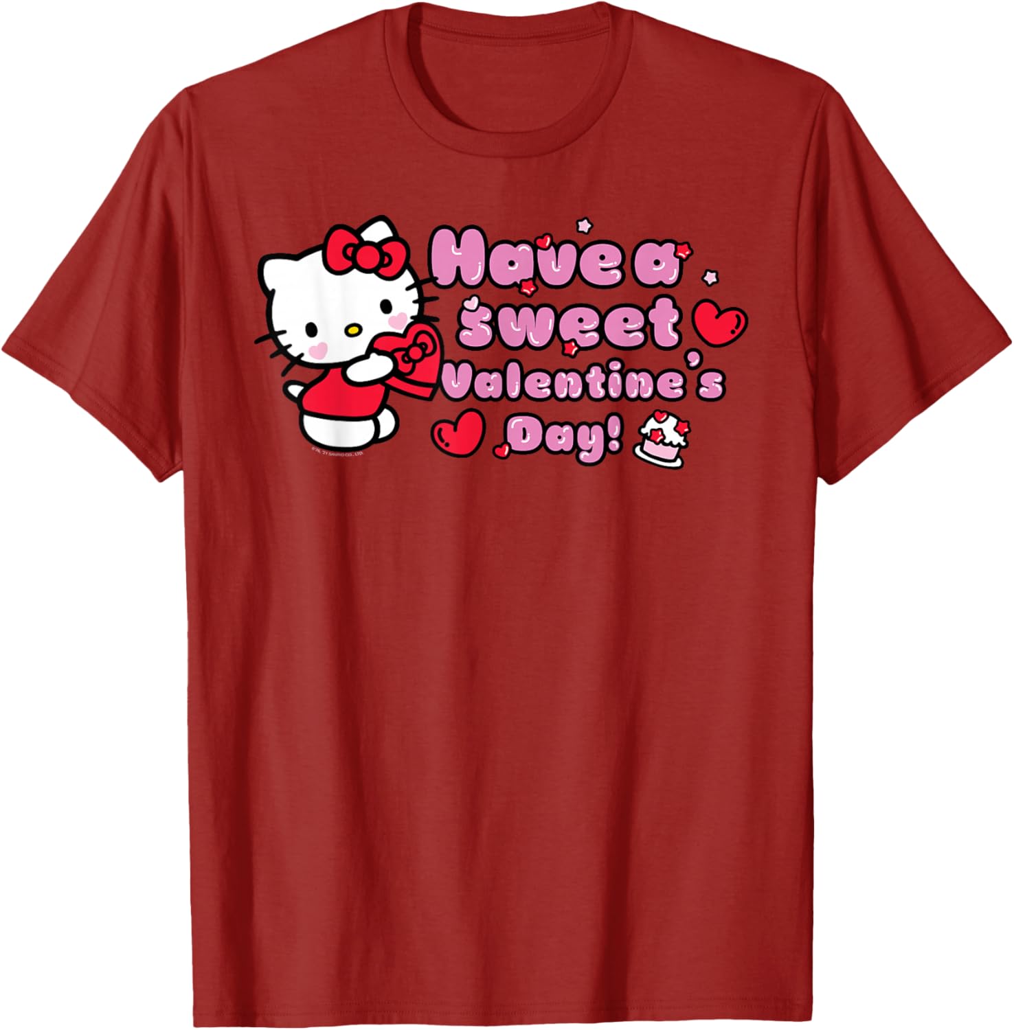 Hello Kitty Valentine's Day T-Shirt Cute and Sweet Gift for Her - 22
