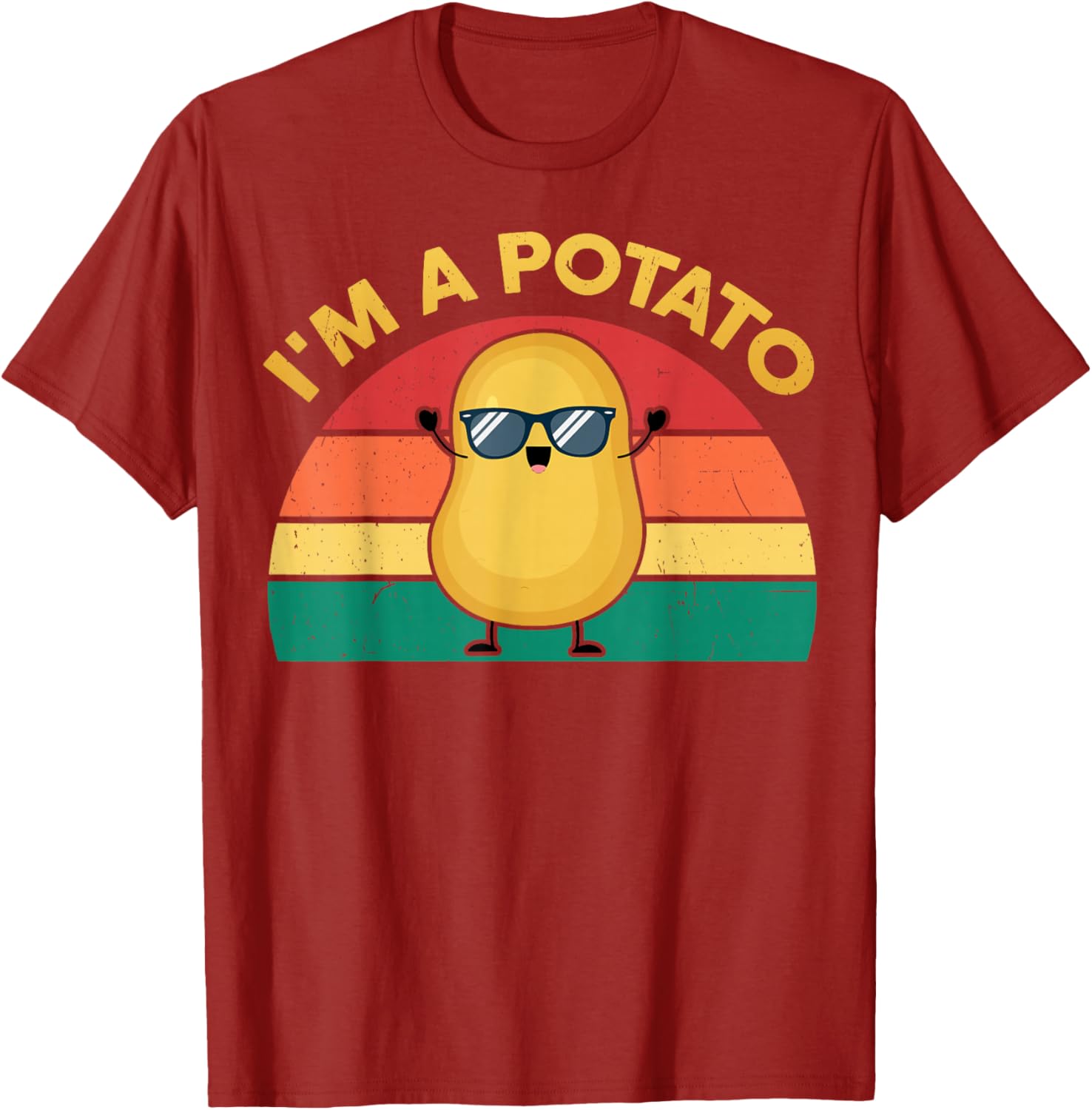 Funny I'm A Potato T-Shirt for Kids - Cute Graphic Tee for Boys and Girls - 22