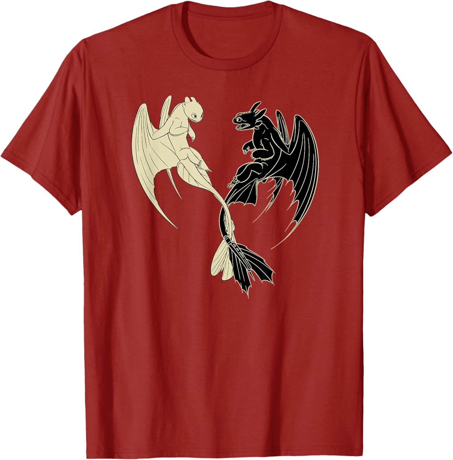 Light Fury Toothless T-Shirt from How to Train Your Dragon 3 - Fun Apparel - 4