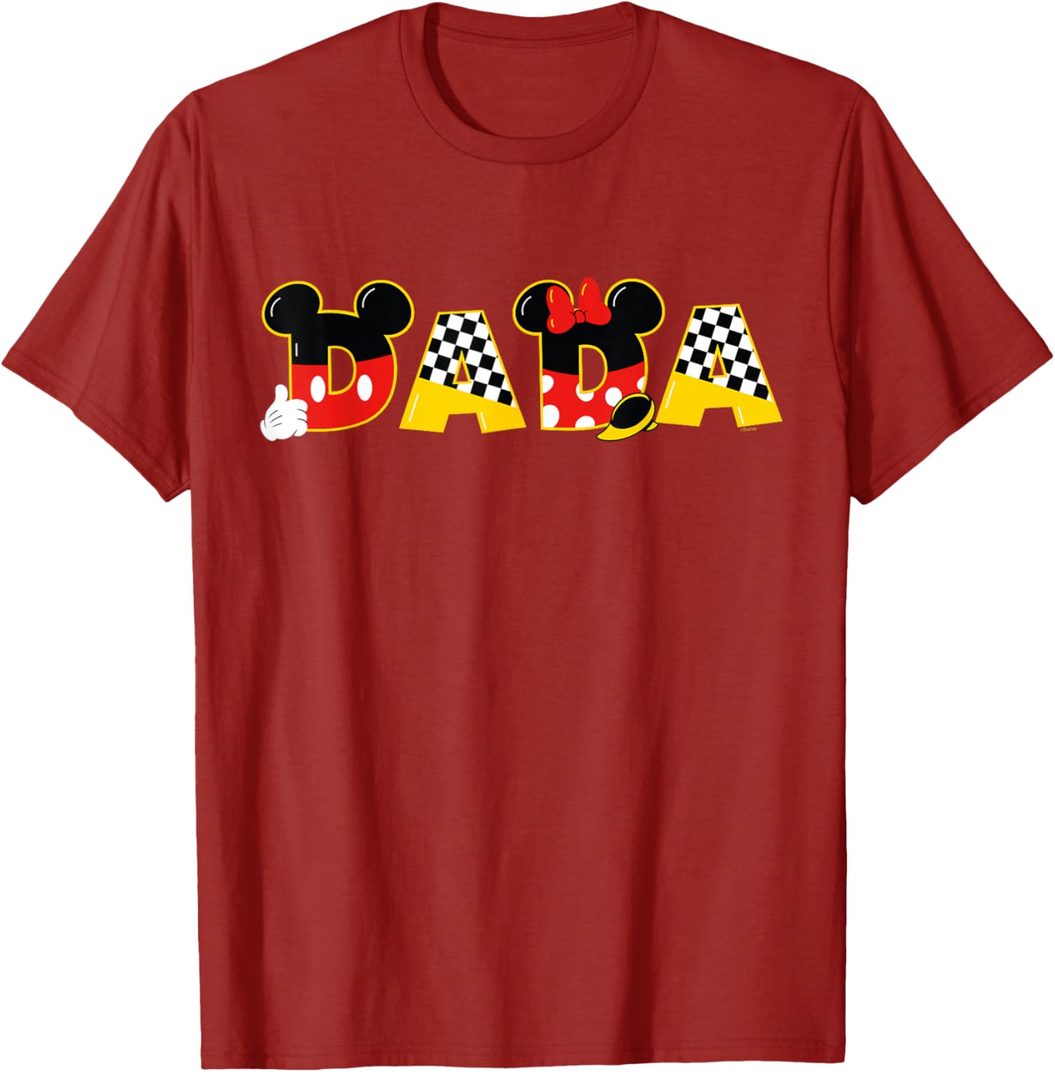 Disney Mickey Minnie Dada T-Shirt Perfect for Father's Day and Family Trips - 22