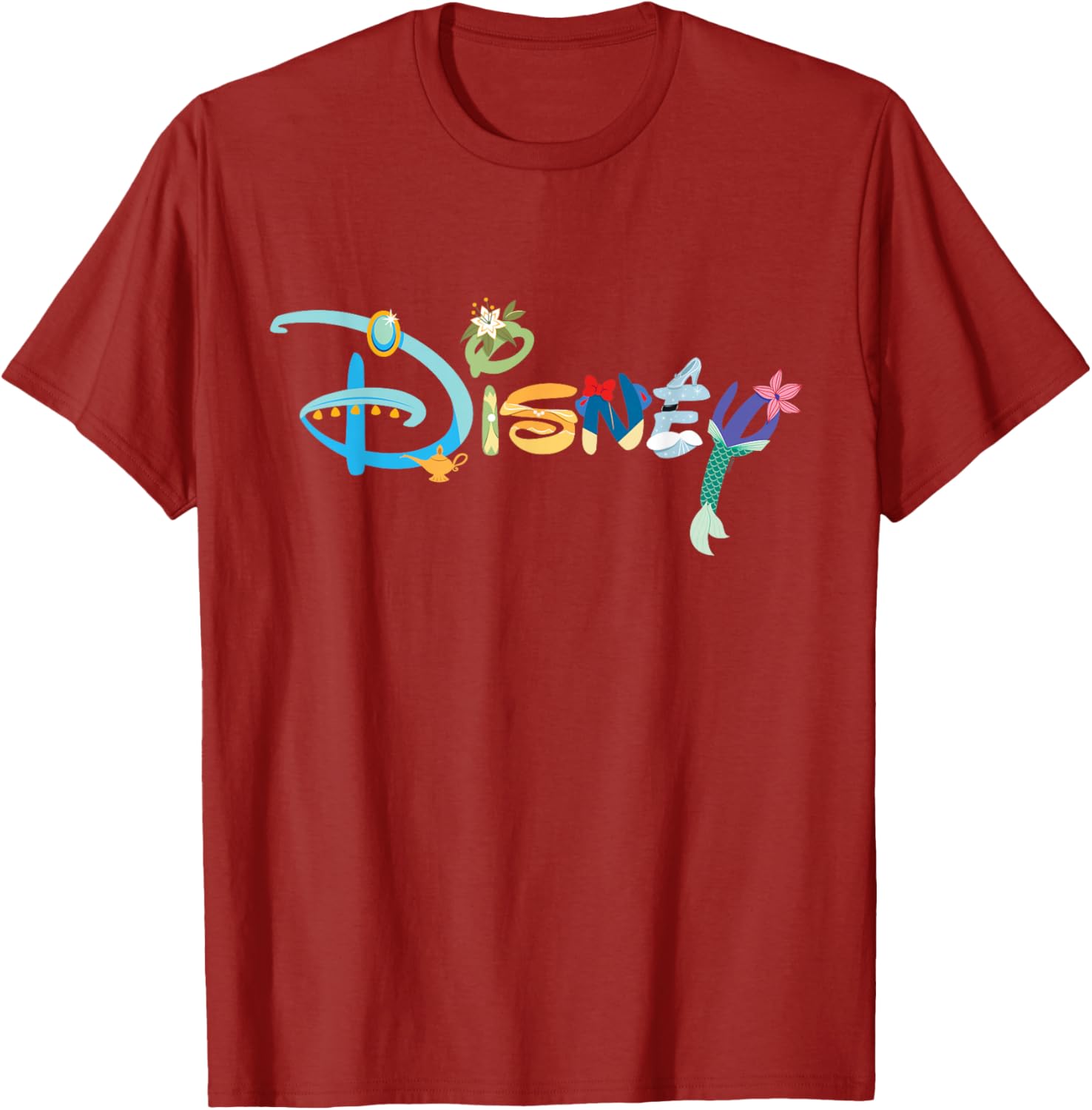 Disney Princess Classic Logo T-Shirt for Kids and Adults, Stylish Gift - 24