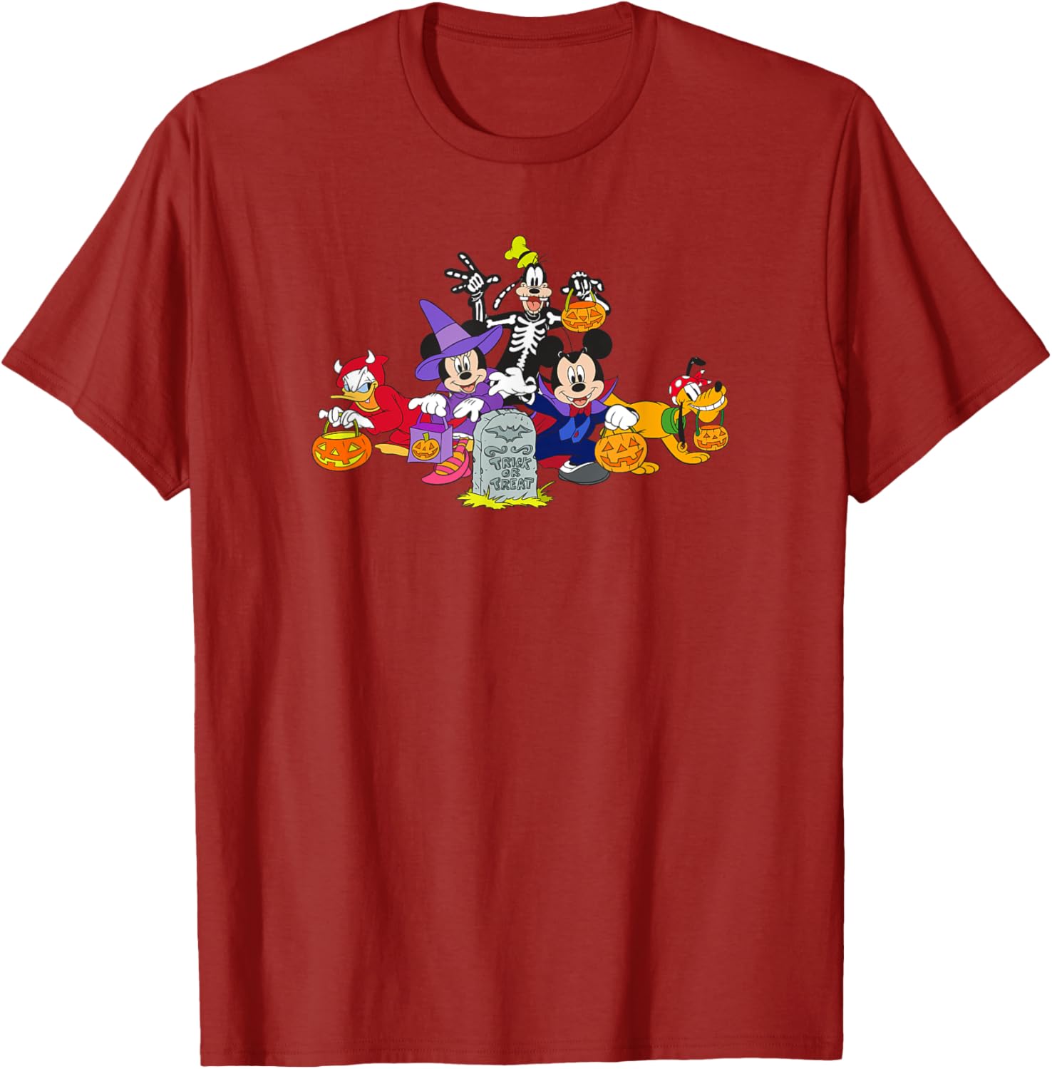 Disney Mickey and Friends Halloween Group Costume Trick T-Shirt for Fun Festivities - 7