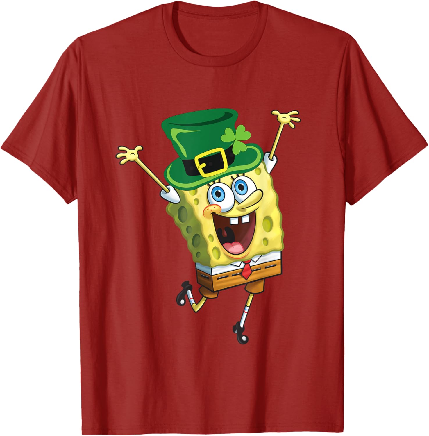SpongeBob SquarePants St Patricks Day T-Shirt for Fun Festive Style - 2