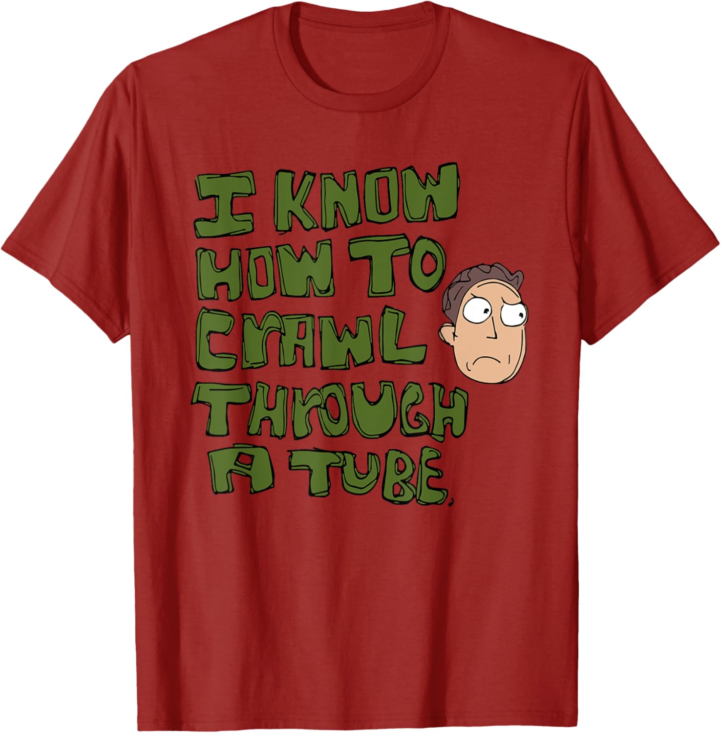 Mademark x Rick and Morty I Know How To Crawl Through a Tube T-Shirt - 5