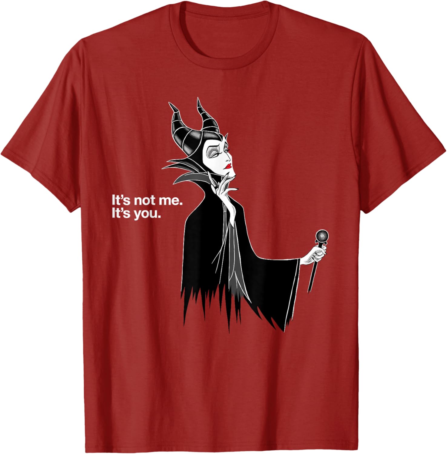 Disney Villains Maleficent It's Not Me It's You T-Shirt for Fans - 10