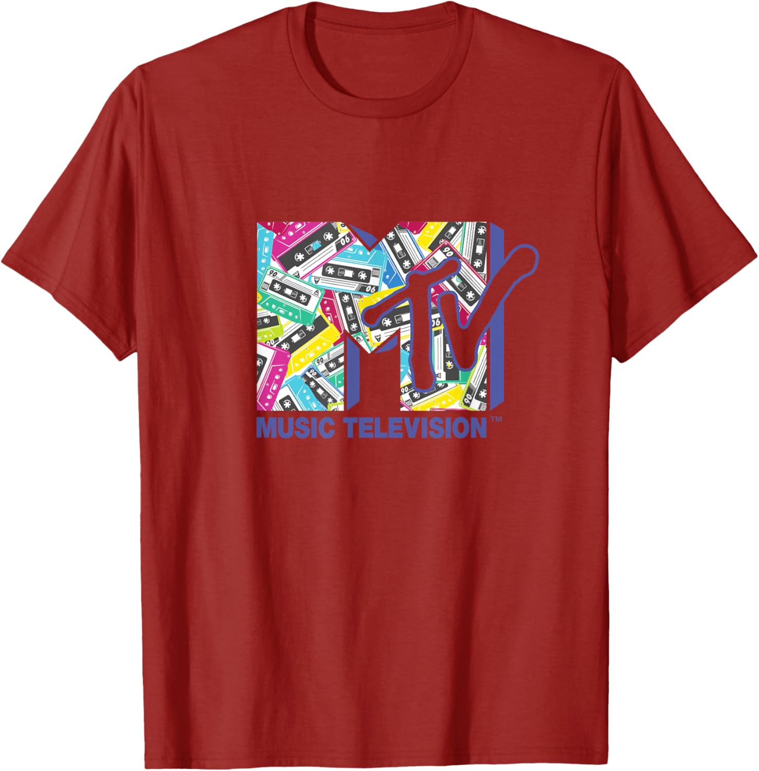 Mademark x MTV 80s Logo T-Shirt with Classic Tapes - Retro Style Apparel - 6