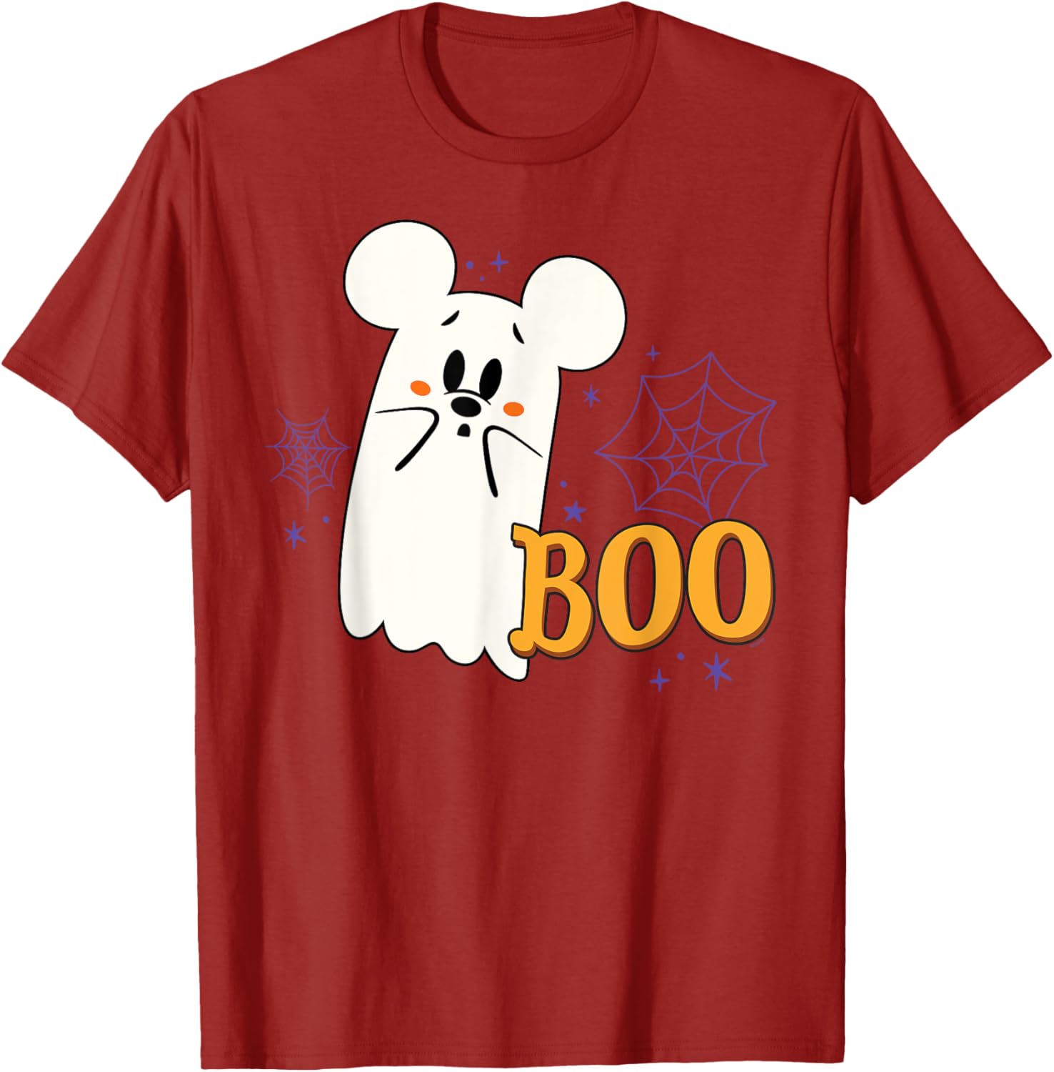 Cute Mickey Mouse Halloween Ghost T-Shirt for Kids and Adults - 8