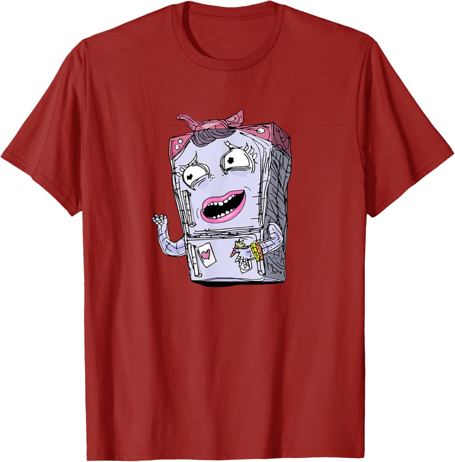 Rick and Morty Mrs. Refrigerator T-Shirt Fun Cartoon Apparel for Fans - 5