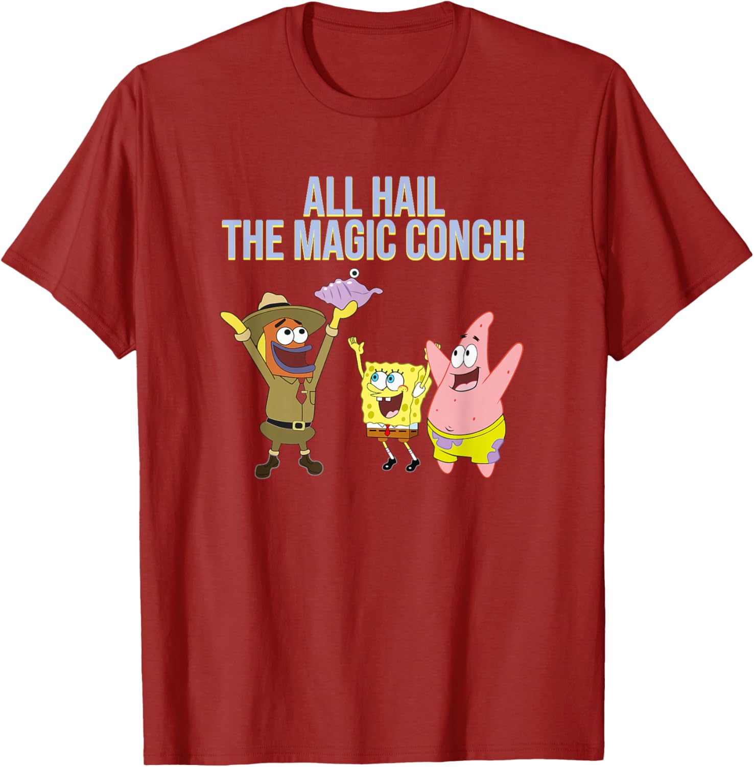 Mademark SpongeBob SquarePants Magic Conch T-Shirt for Fun Fans - 6