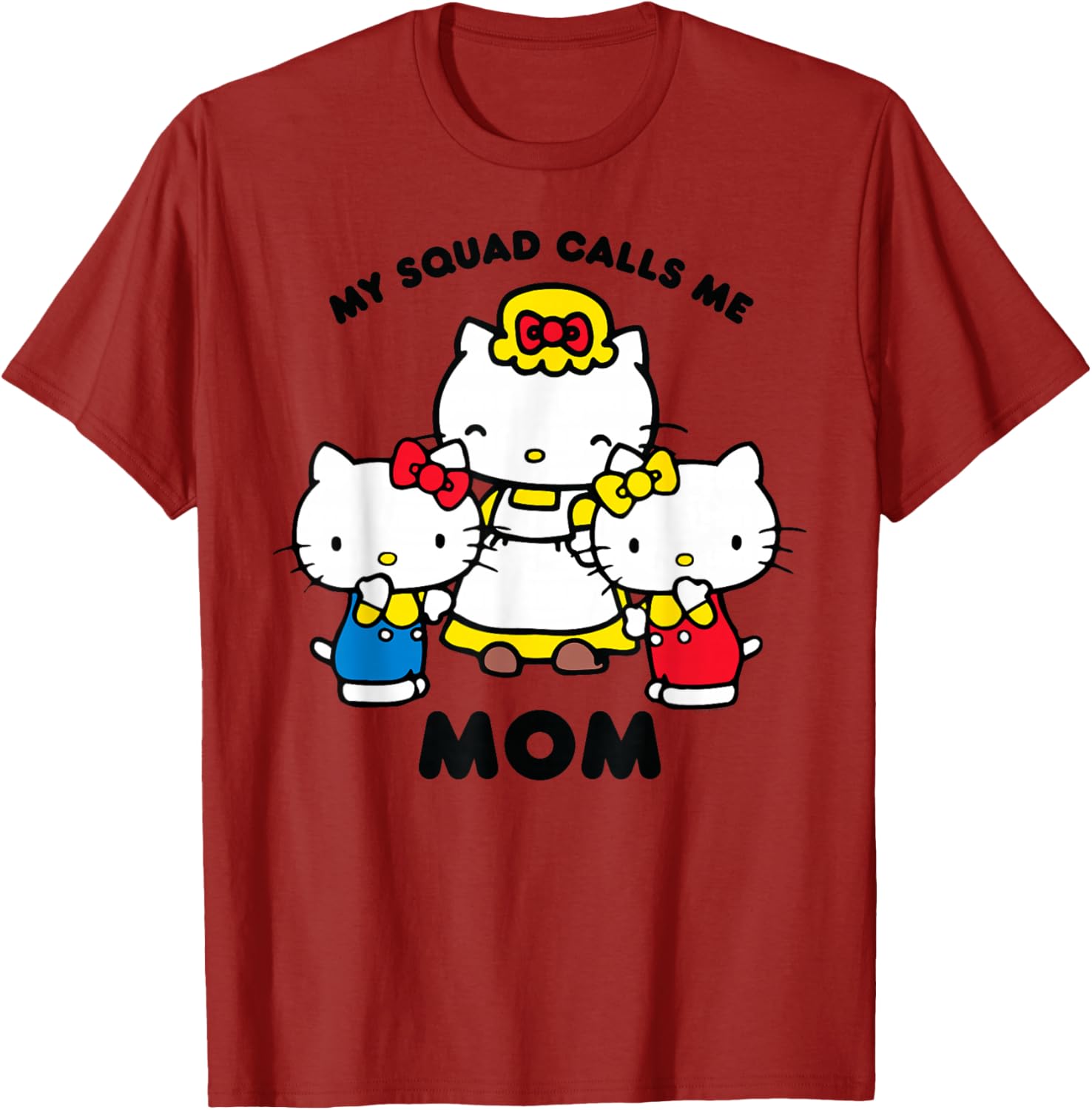 Hello Kitty Mom Squad T-Shirt for Stylish Moms - Cute and Comfy Clothing - 6