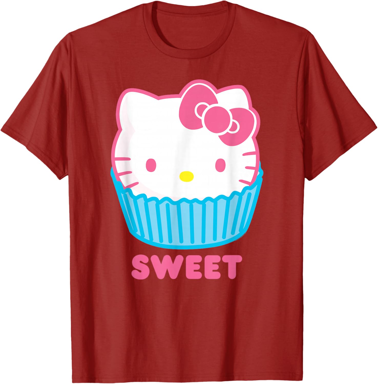 Hello Kitty Sweet Cupcake T-Shirt for Fun Fashion Lovers - 7