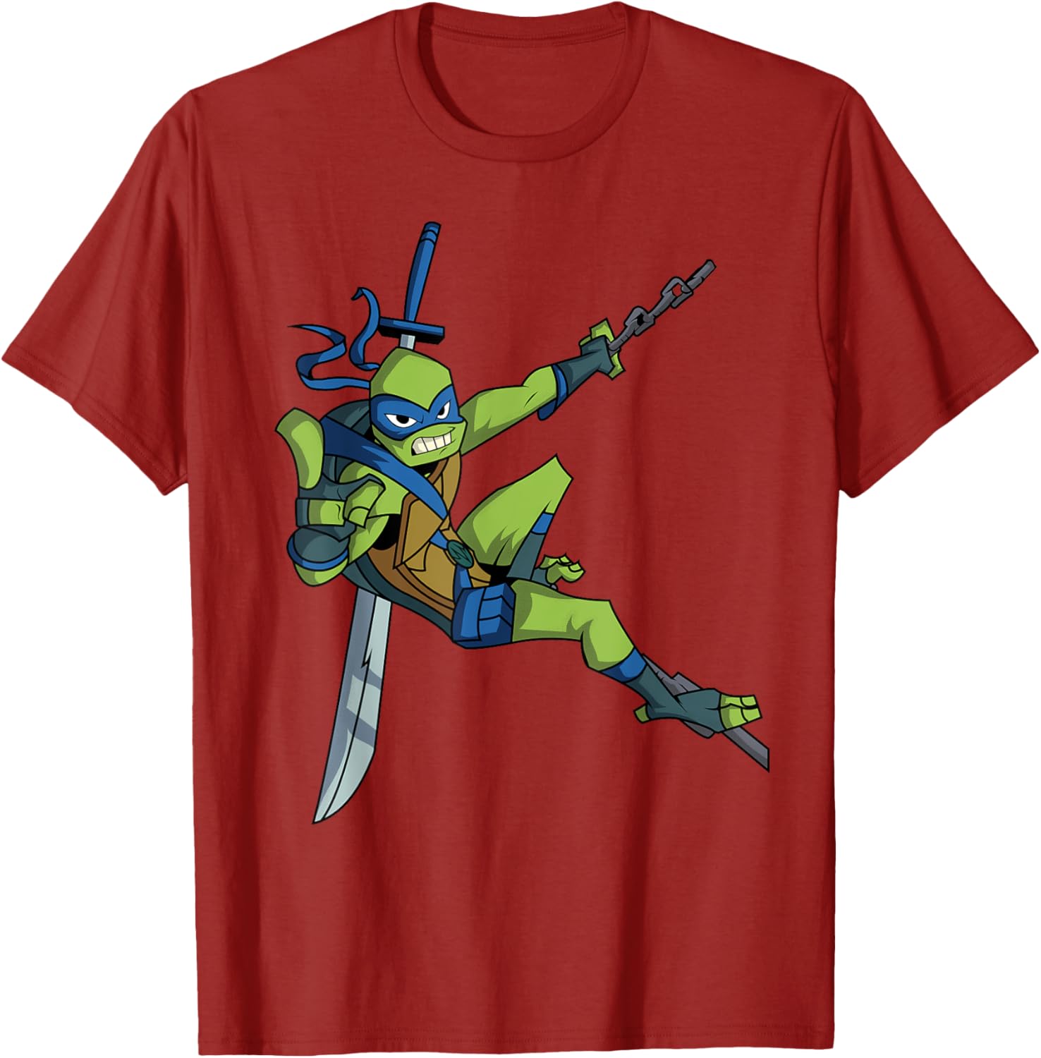 Mademark Teenage Mutant Ninja Turtles Leonardo Action T-Shirt For Fans - 8