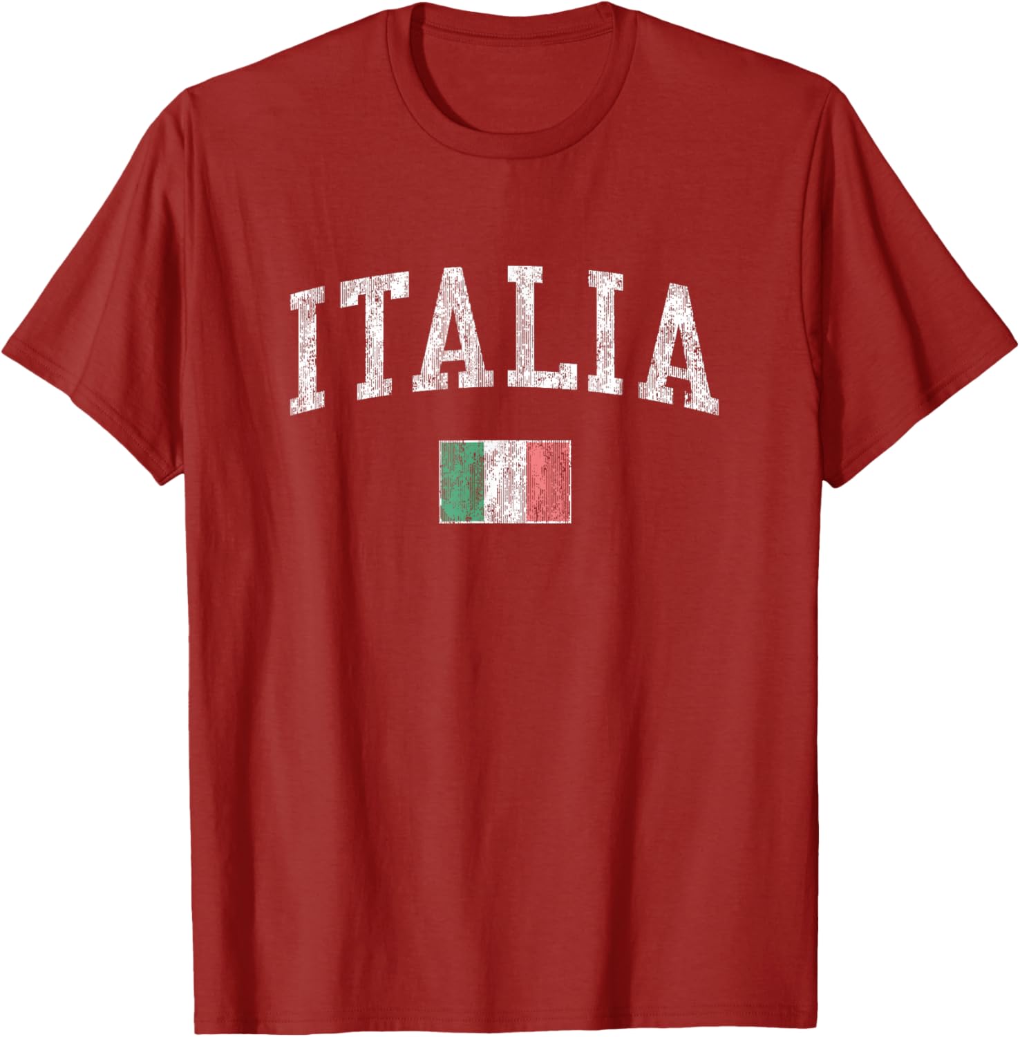 Vintage Italy T-Shirt with Italian Flag for Sports Fans and Travelers - 12