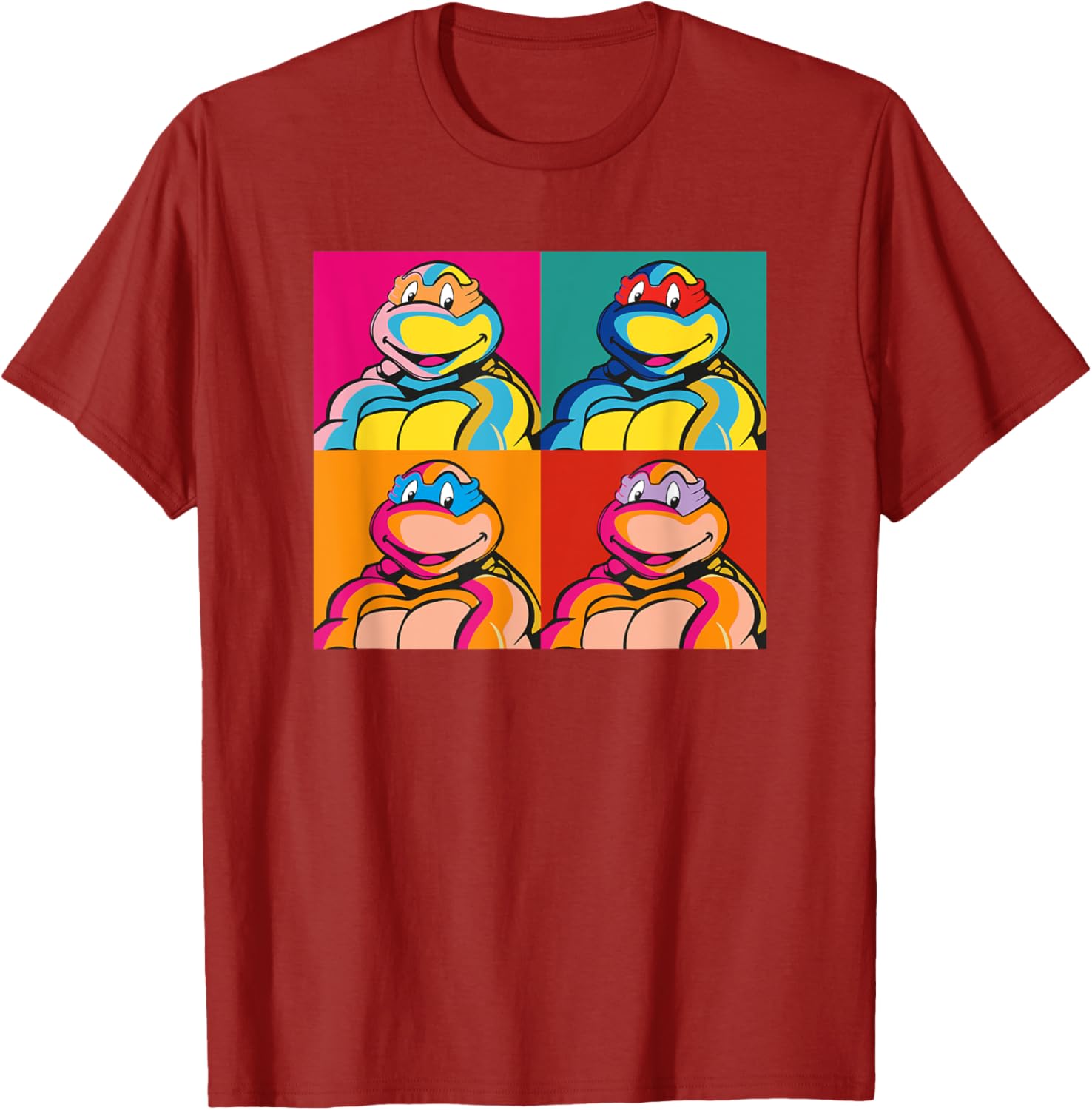 Mademark x TMNT Pop Art T-Shirt Featuring Donatello Michelangelo Leonardo - 15