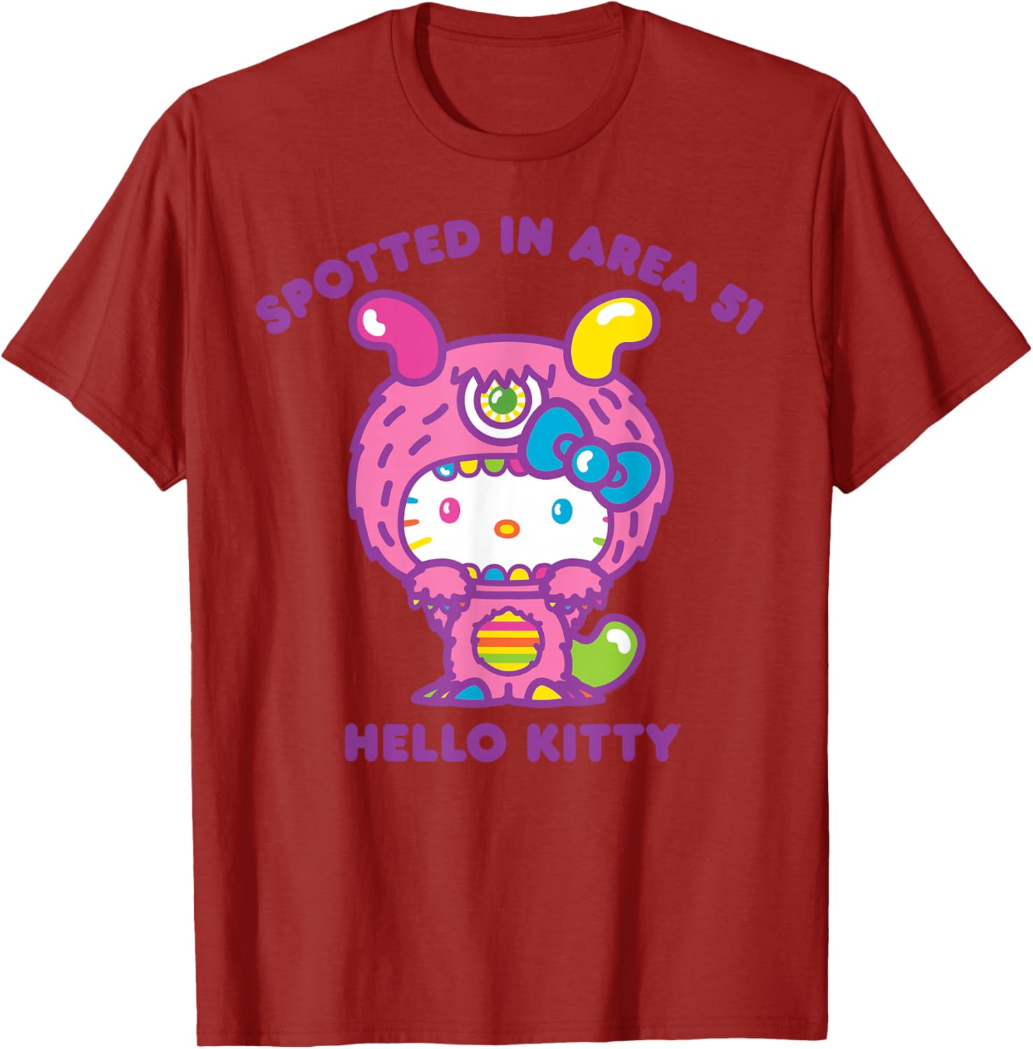 Hello Kitty Area 51 Alien Sighting T-Shirt for Fun Fashion Lovers - 17