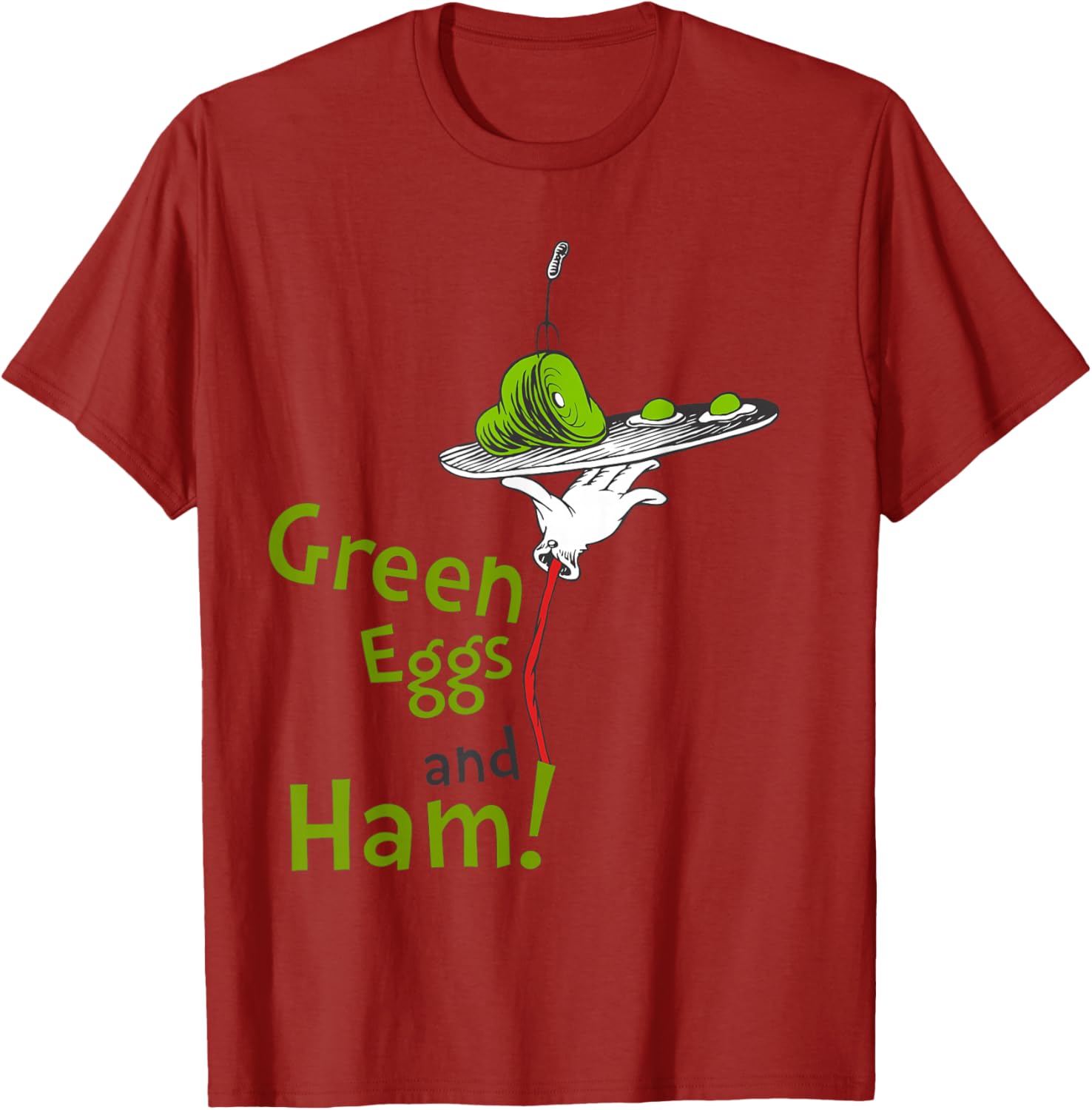 Dr. Seuss Green Eggs and Ham T-Shirt for Kids and Adults Fun Apparel - 7