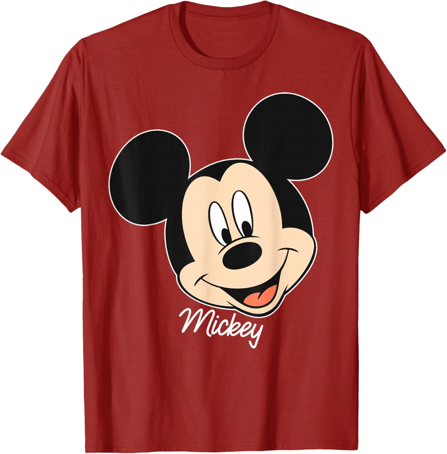 Disney Mickey Mouse Big Face T-Shirt for Kids and Adults - Fun Apparel - 10