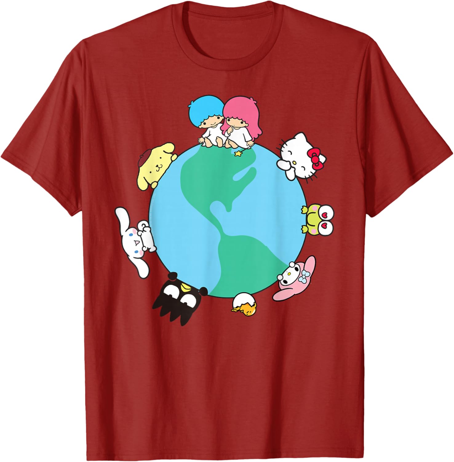 Hello Kitty and Friends Sanrio Earth T-Shirt for Fun and Fashion Lovers - 3