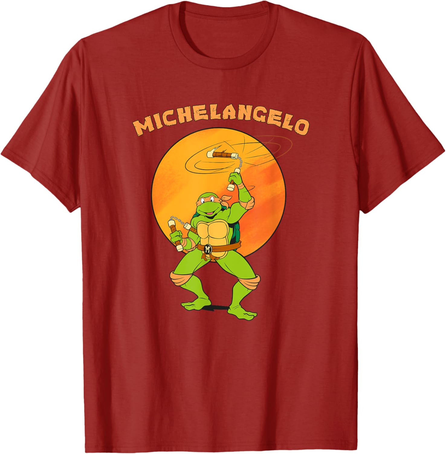 Mademark Teenage Mutant Ninja Turtles Michelangelo Standing Tall T-Shirt - 12