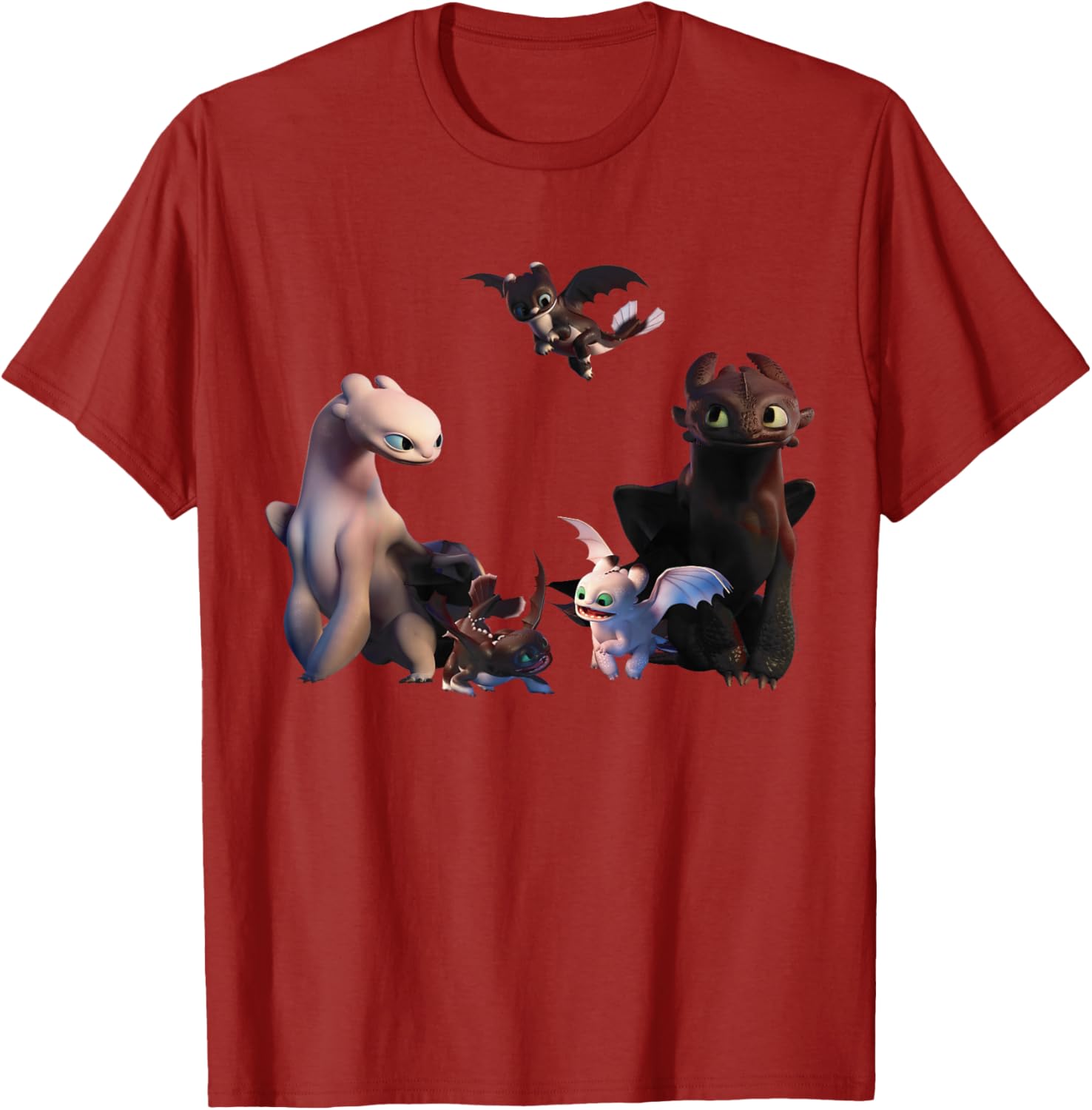 Night Fury Family T-Shirt from How to Train Your Dragon 3 - Perfect for Fans - 10