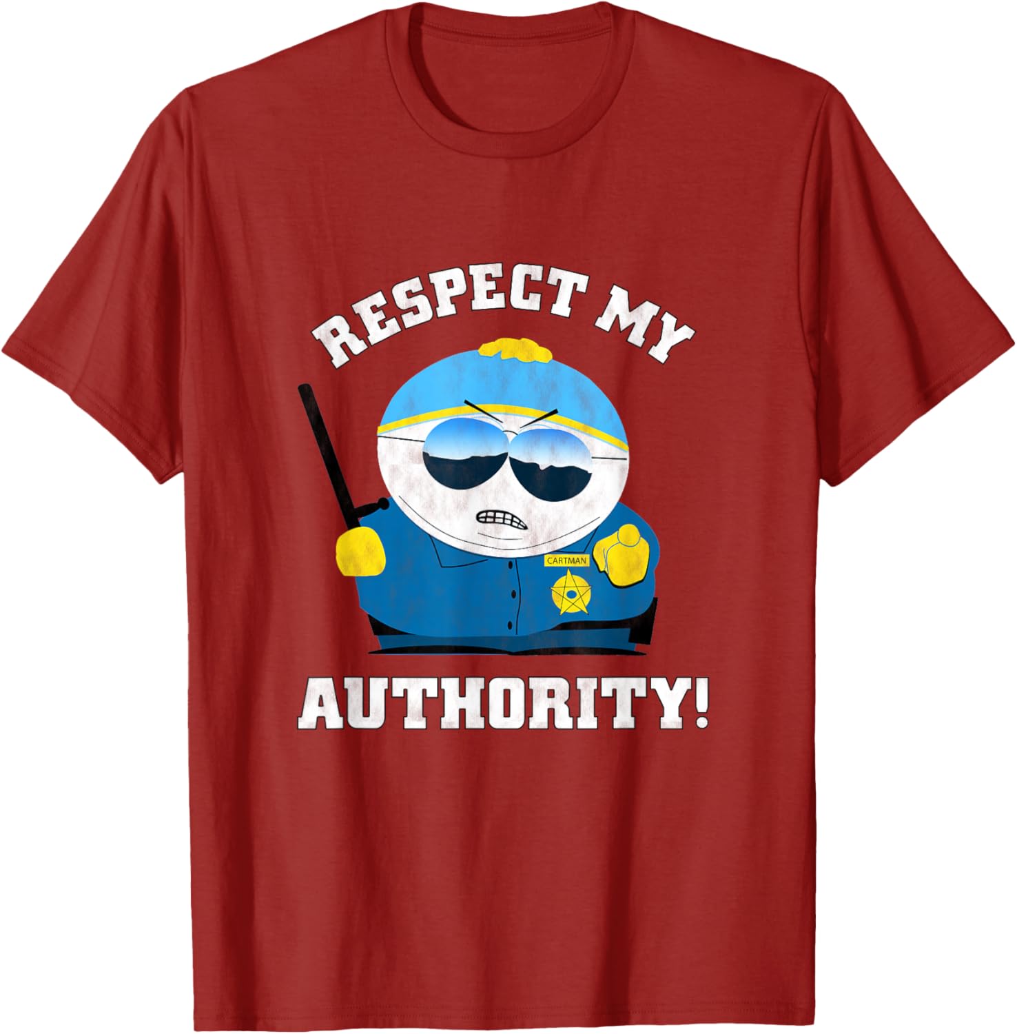 South Park Officer Cartman T-Shirt Fun Apparel for Fans and Collectors - 5