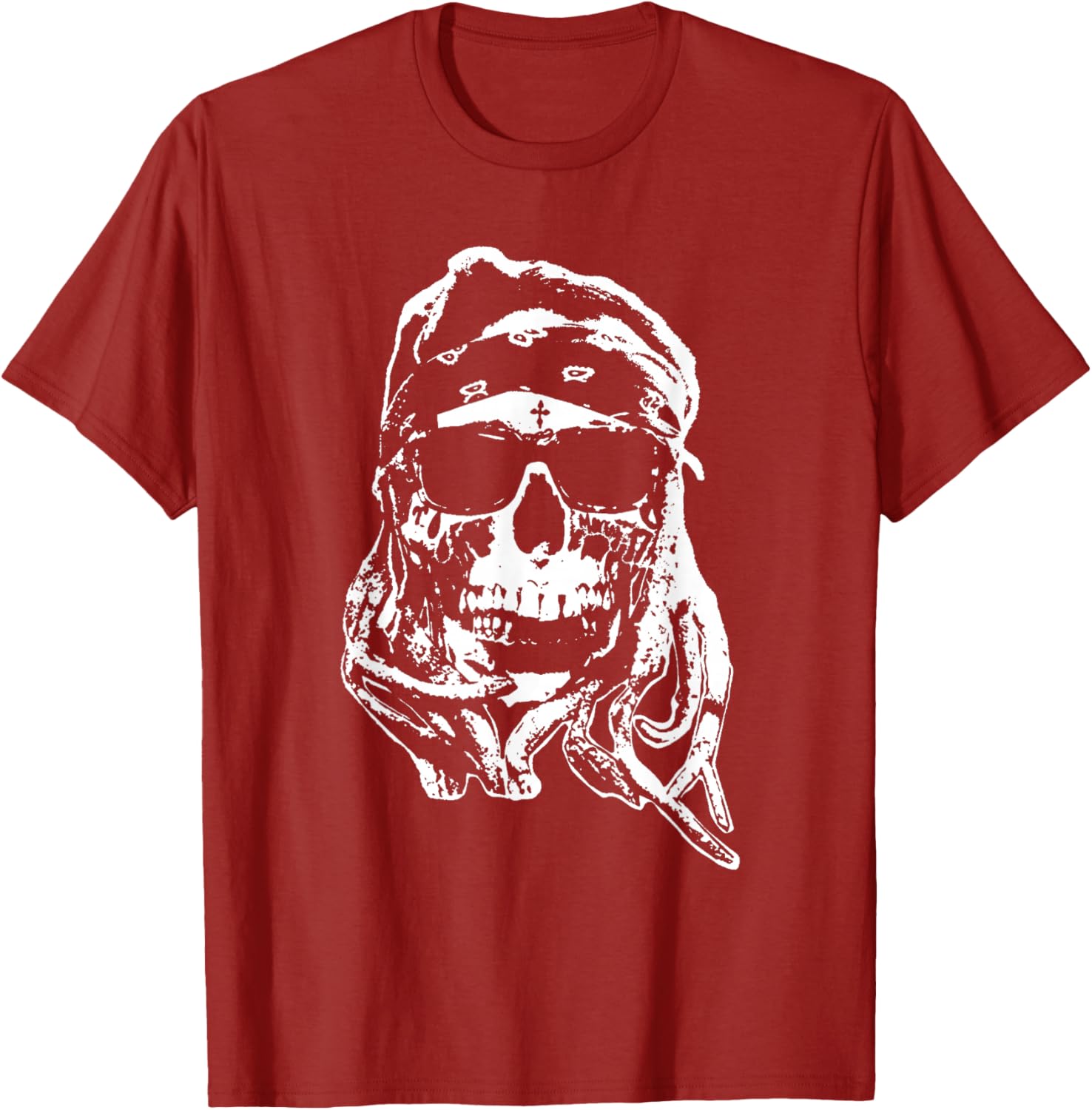 Lil Wayne Bandana Skull T-Shirt for Music Fans - Stylish and Unique Design - 5