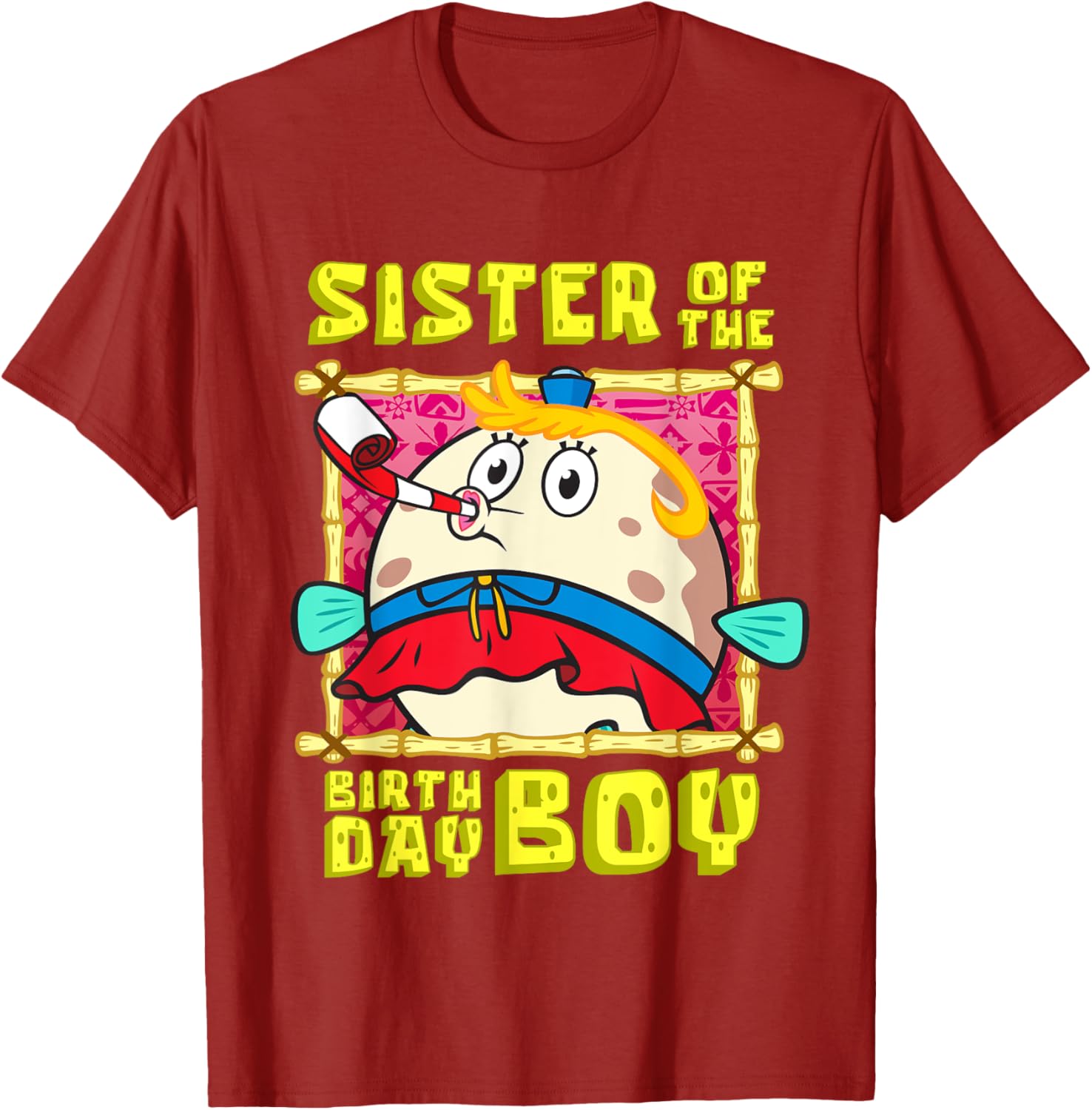 Mademark x SpongeBob SquarePants Mrs Puff Gift T-Shirt for Girls - 13