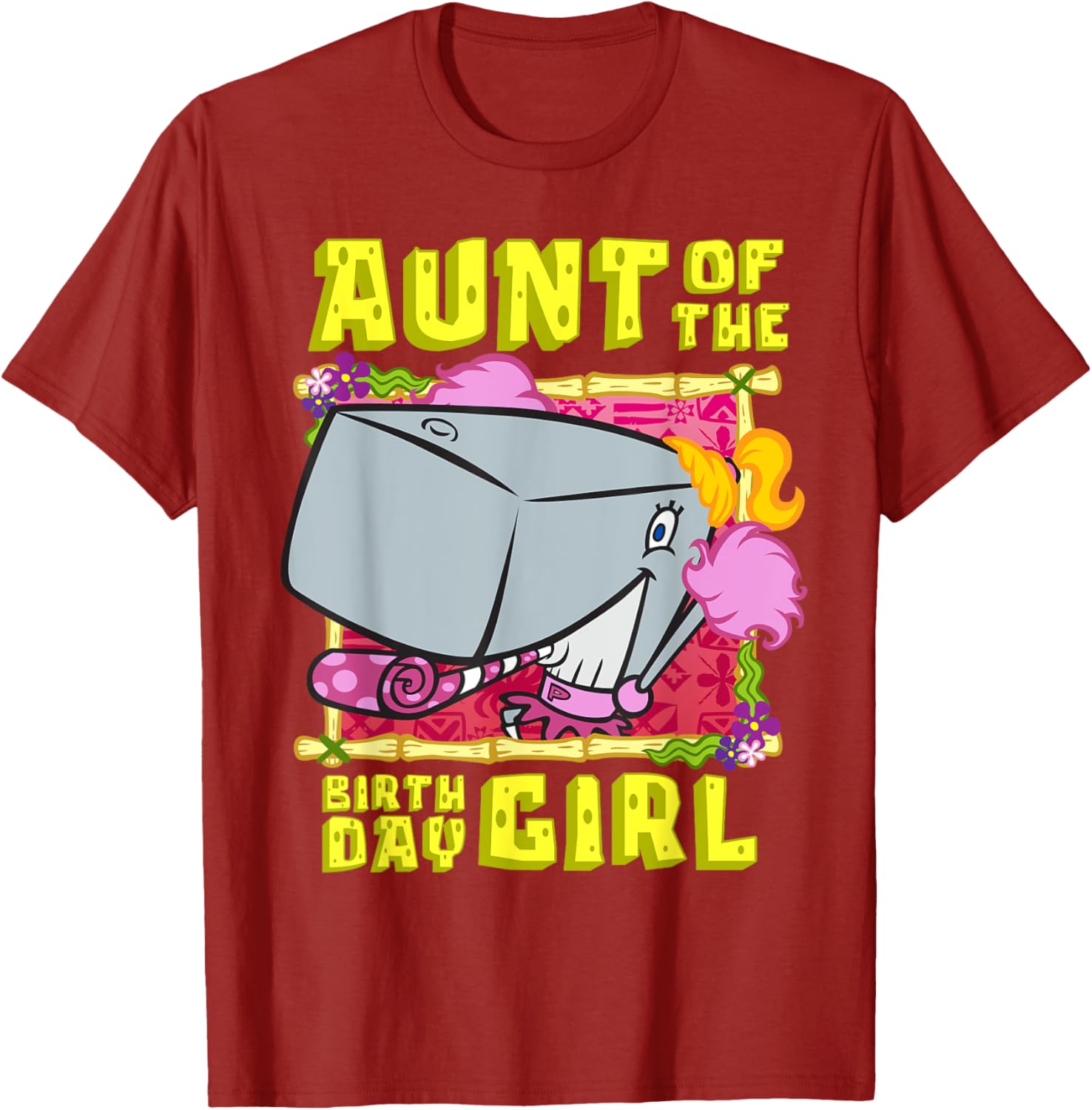 SpongeBob Aunt Gift T-Shirt for Birthday Girls by Mademark - Fun & Stylish! - 15