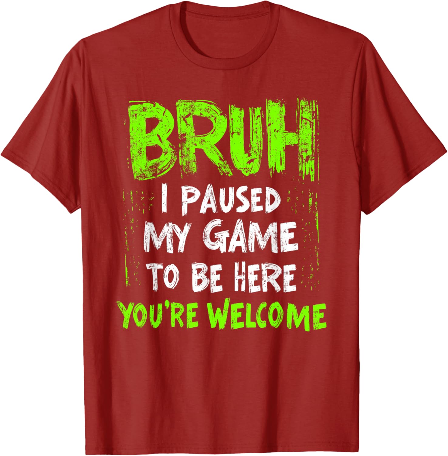 Funny Gamer T-Shirt for Teen Boys I Paused My Game Cool Video Game Tee - 5