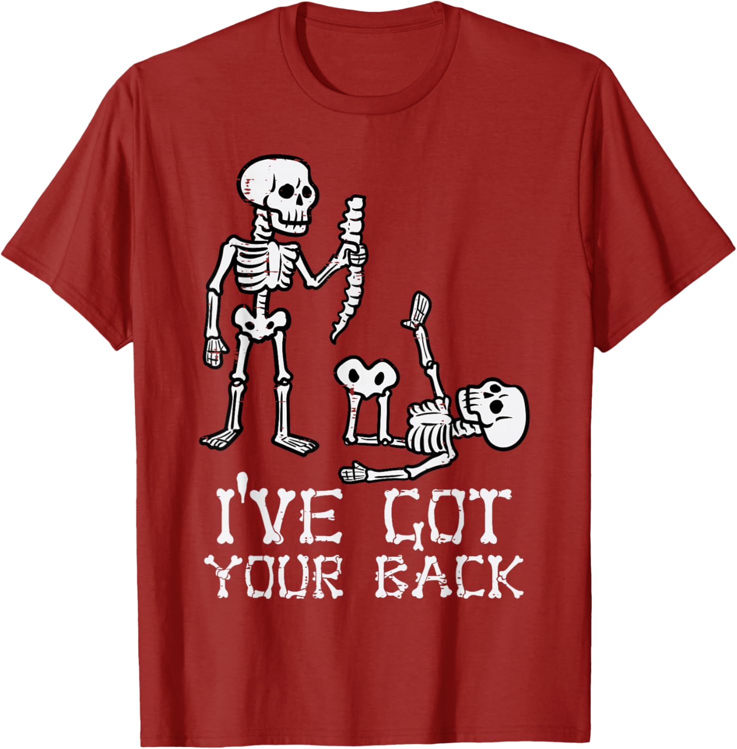 Halloween Skeleton Costume T-Shirt for Men Women and Kids - 5