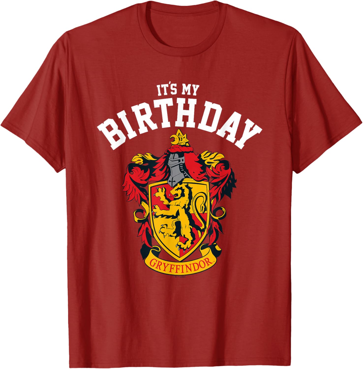 Harry Potter Gryffindor Birthday T-Shirt for Kids and Adults - Magical Gift - 1