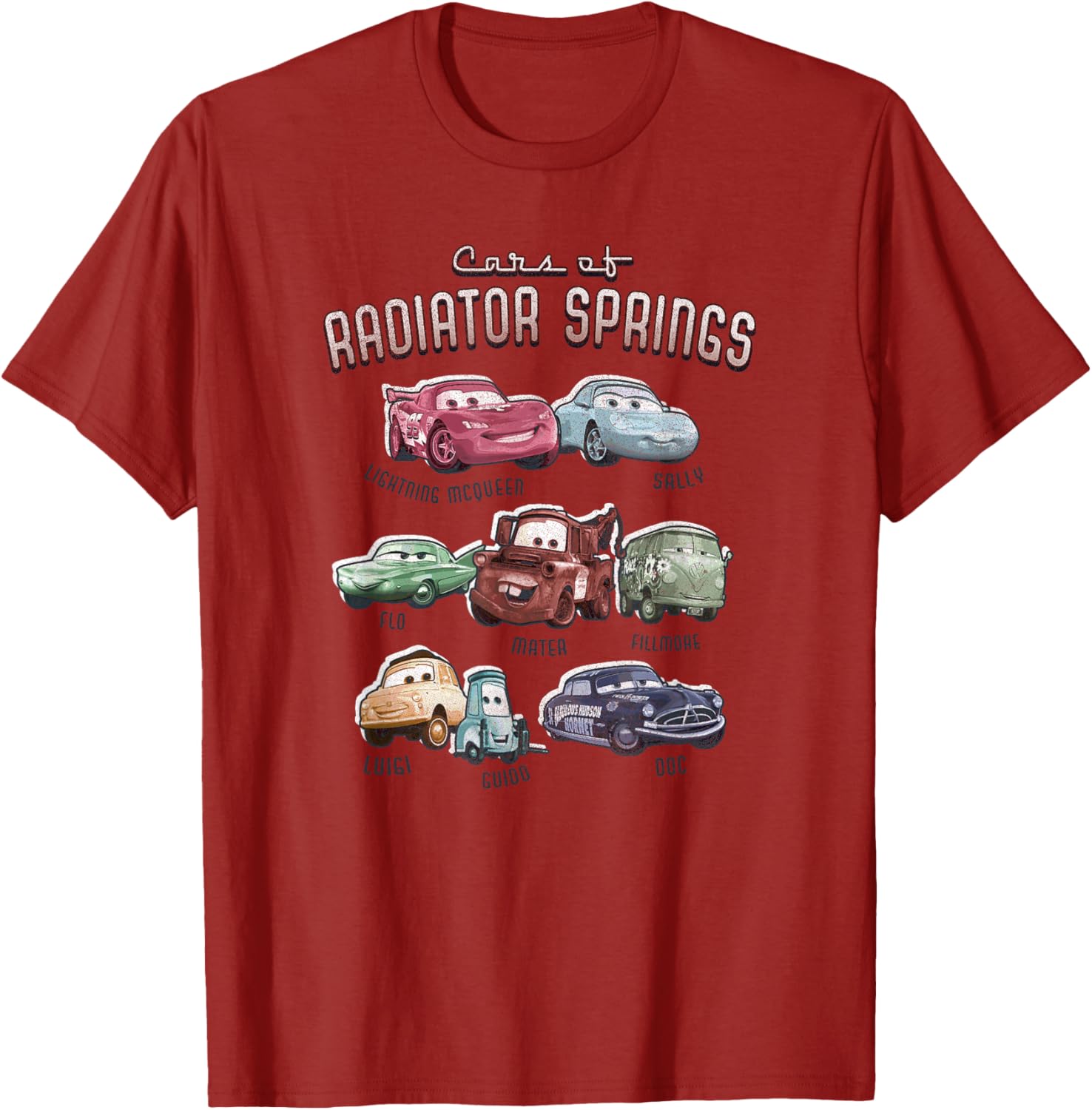 Disney Pixar Cars Radiator Springs T-Shirt for Fans of Lightning McQueen - 7