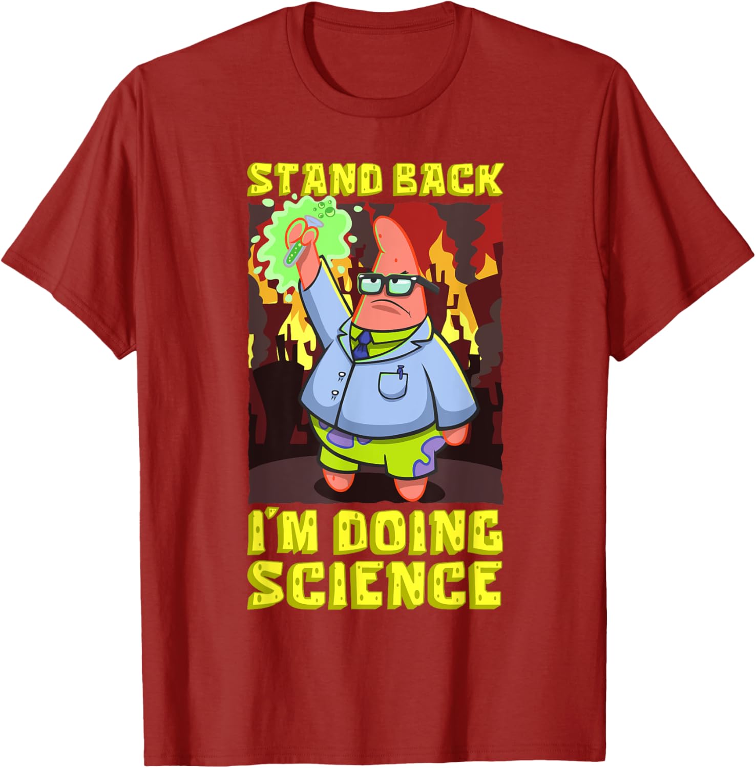 Mademark x SpongeBob SquarePants Science Experiment T-Shirt for Kids - 12