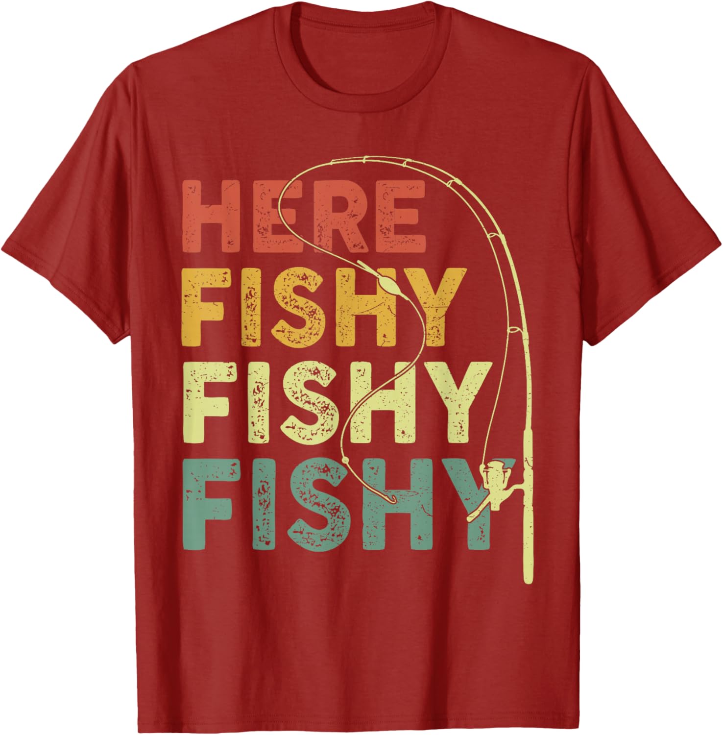 Funny Fishy Bass Dad Graphic T-Shirt for Fishing Lovers and Adventures - 16