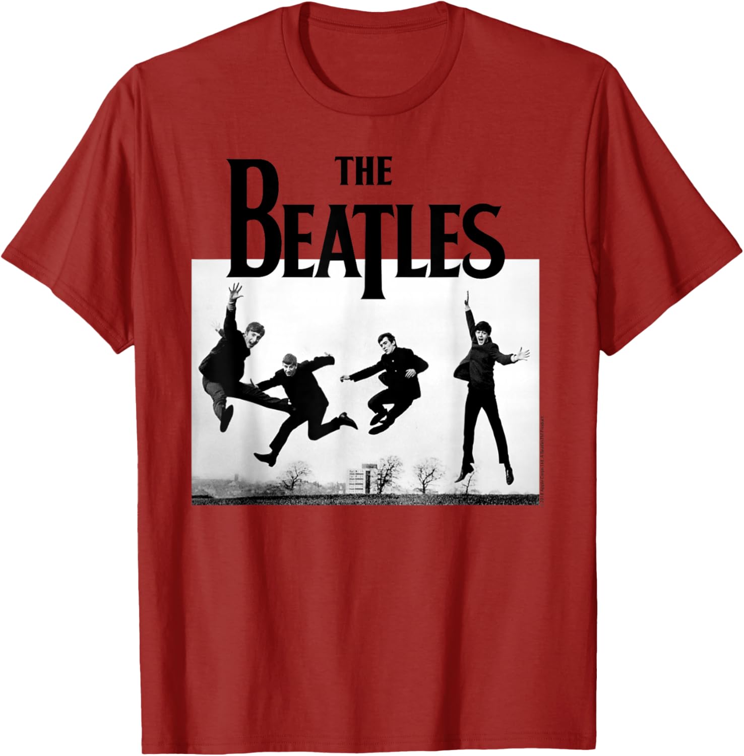 The Beatles Jump at Sefton Park T-Shirt for Music Fans and Collectors - 7