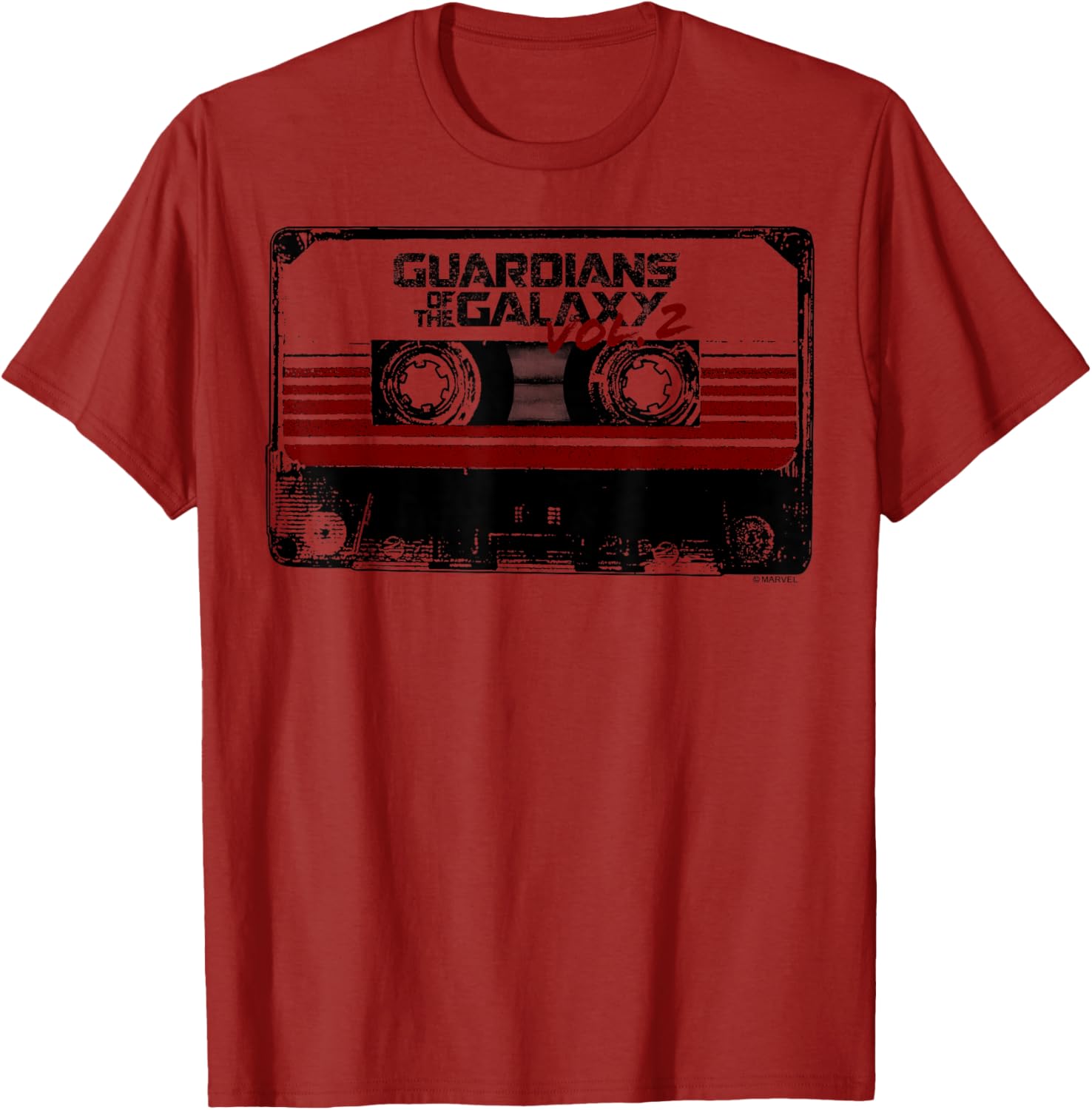 Marvel Guardians of the Galaxy Vol 2 Awesome Mix Tape Logo T-Shirt - 2