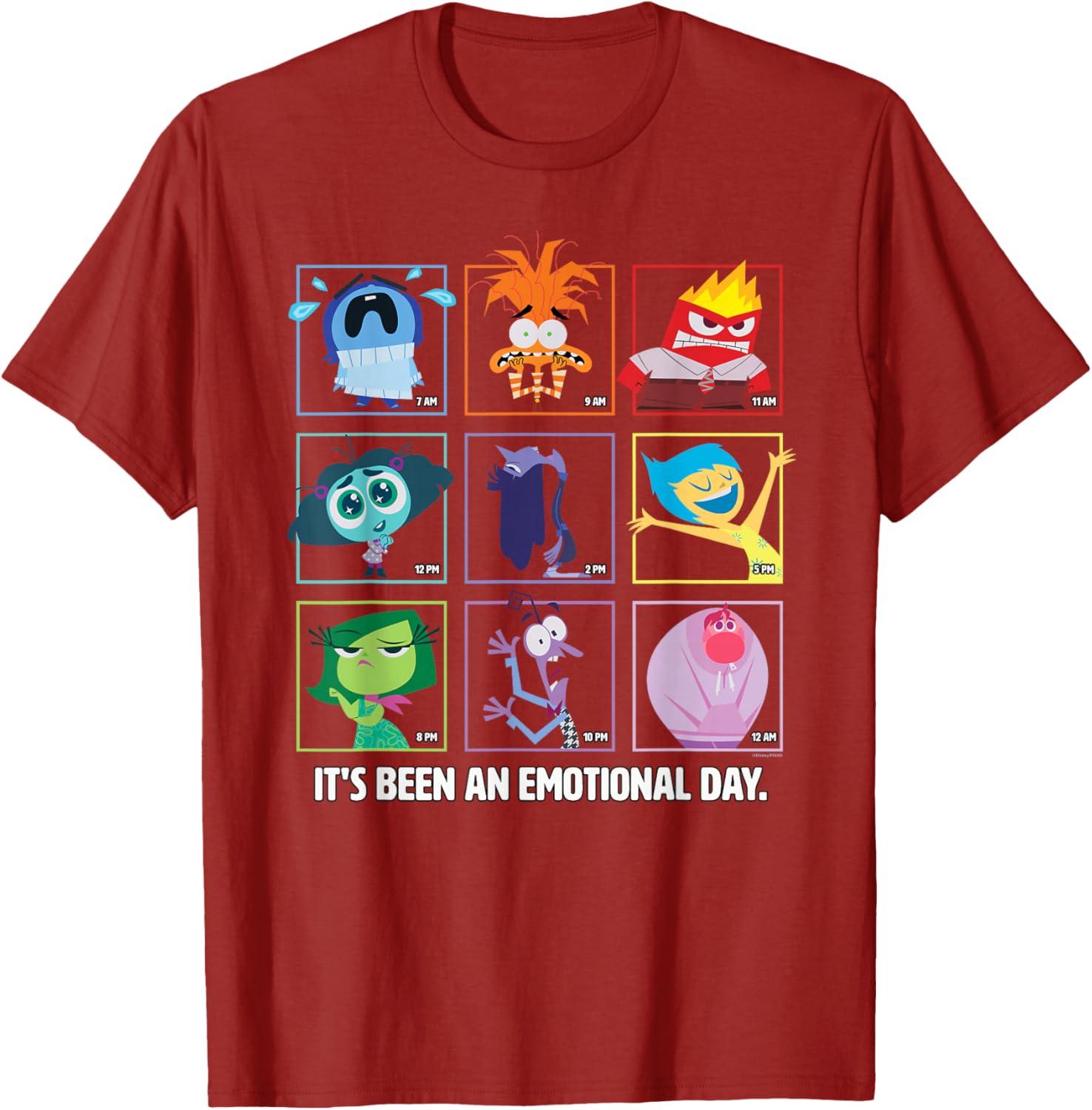 Inside Out 2 Emotions T-Shirt for Disney Fans - Fun & Stylish Apparel - 9