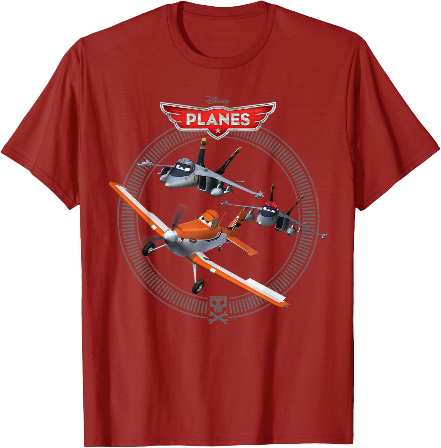 Disney Planes Dusty Crophopper Bravo Echo T-Shirt for Kids and Fans - 10
