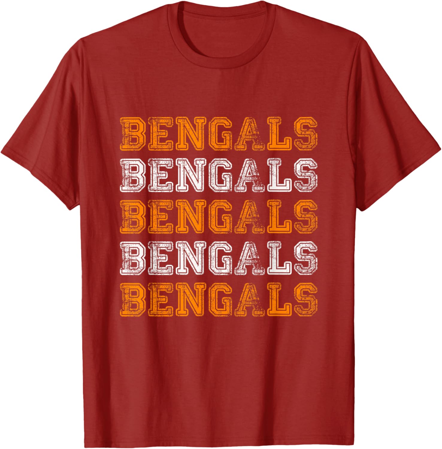Vintage Retro Bengals T-Shirt for Trendy Sports Fans and Style Enthusiasts - 11