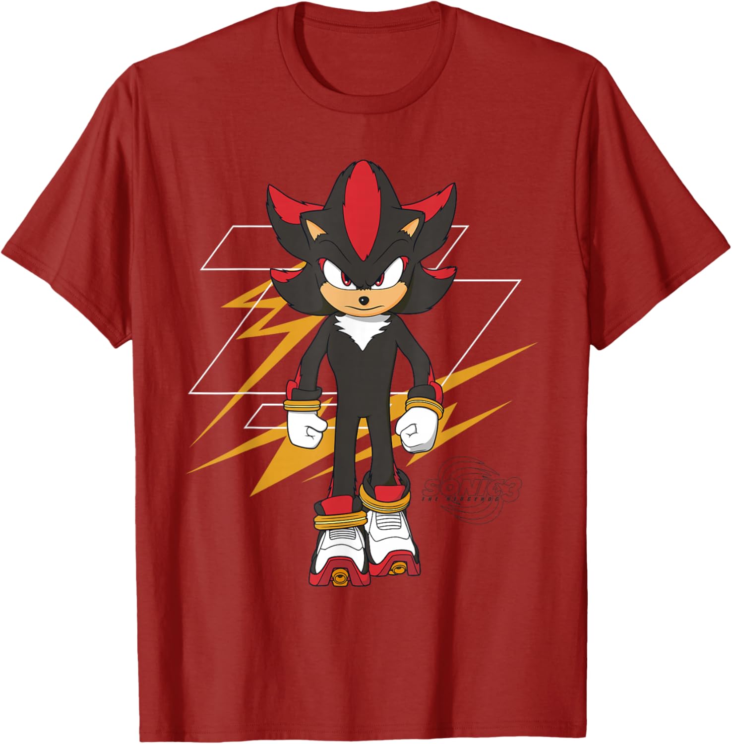 Sonic the Hedgehog 3 Shadow Stand Alone T-Shirt for Fans and Gamers - 2