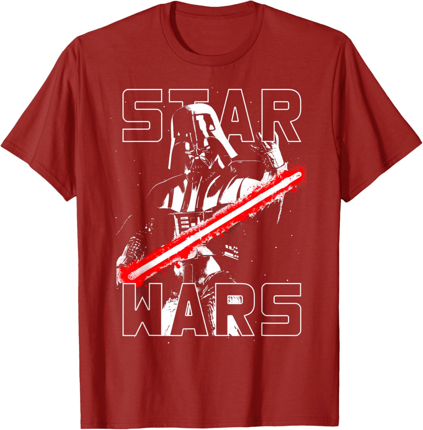 Darth Vader Lightsaber Taunting Graphic T-Shirt for Star Wars Fans - 6